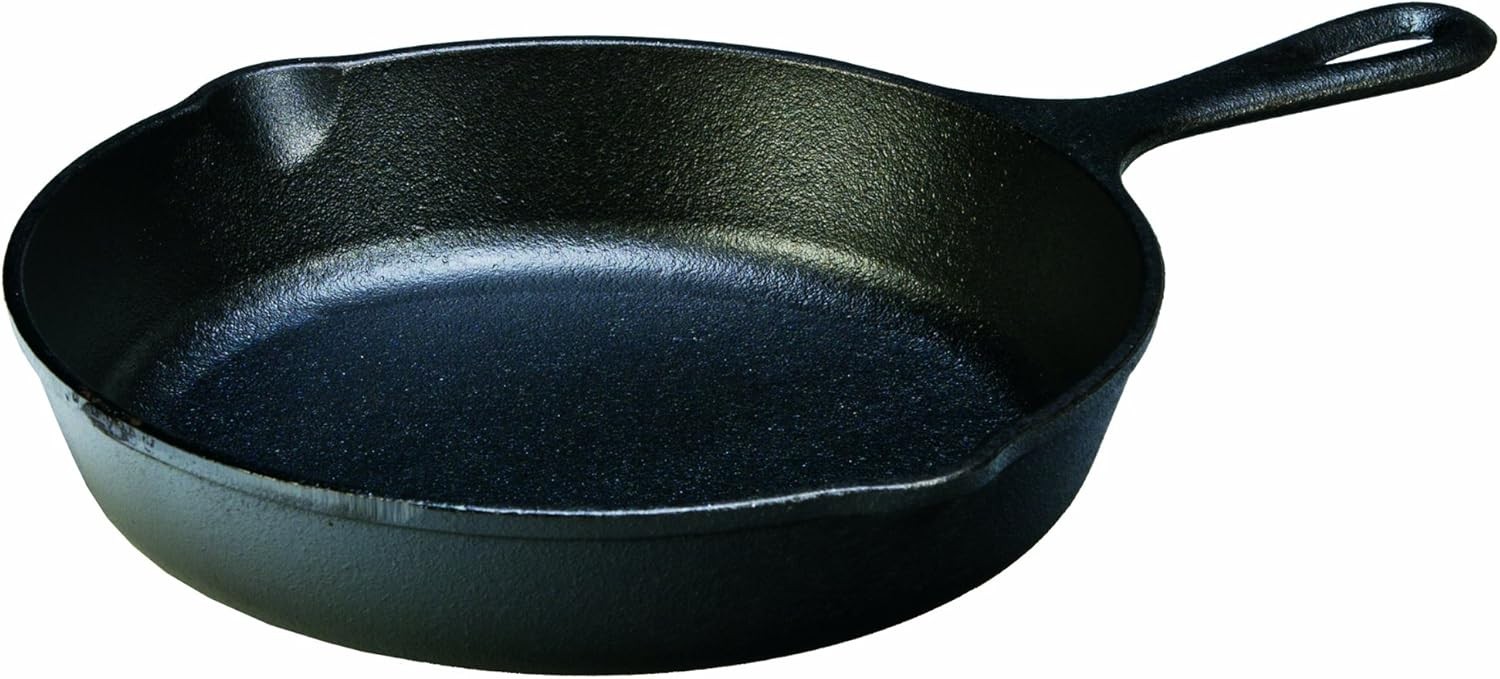 Lodge 9 Inch Cast Iron Pre-Seasoned Skillet – Signature 9 Inch, Black