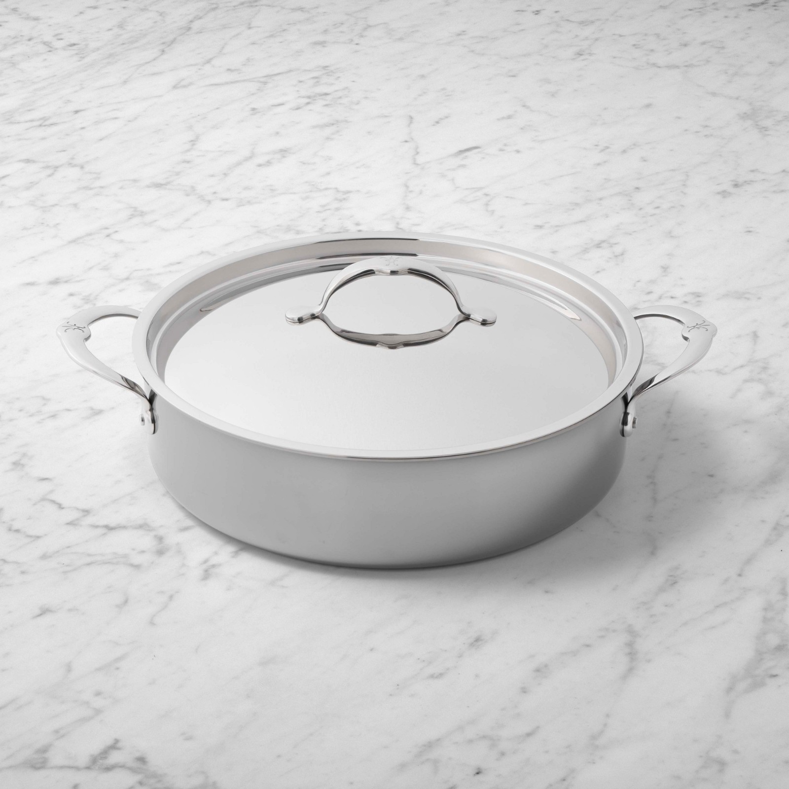 Hestan NanoBond® Titanium Stainless-Steel Rondeau, 6-Qt, Shipped from U.S