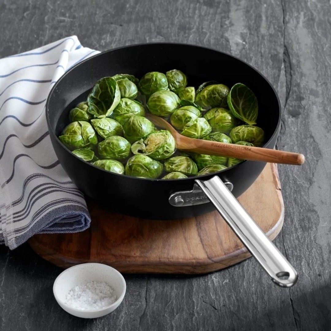 Scanpan TechnIQ Nonstick Bistro 3.7L Saucepan-Williams Sonoma 10.2″ – New ✅️