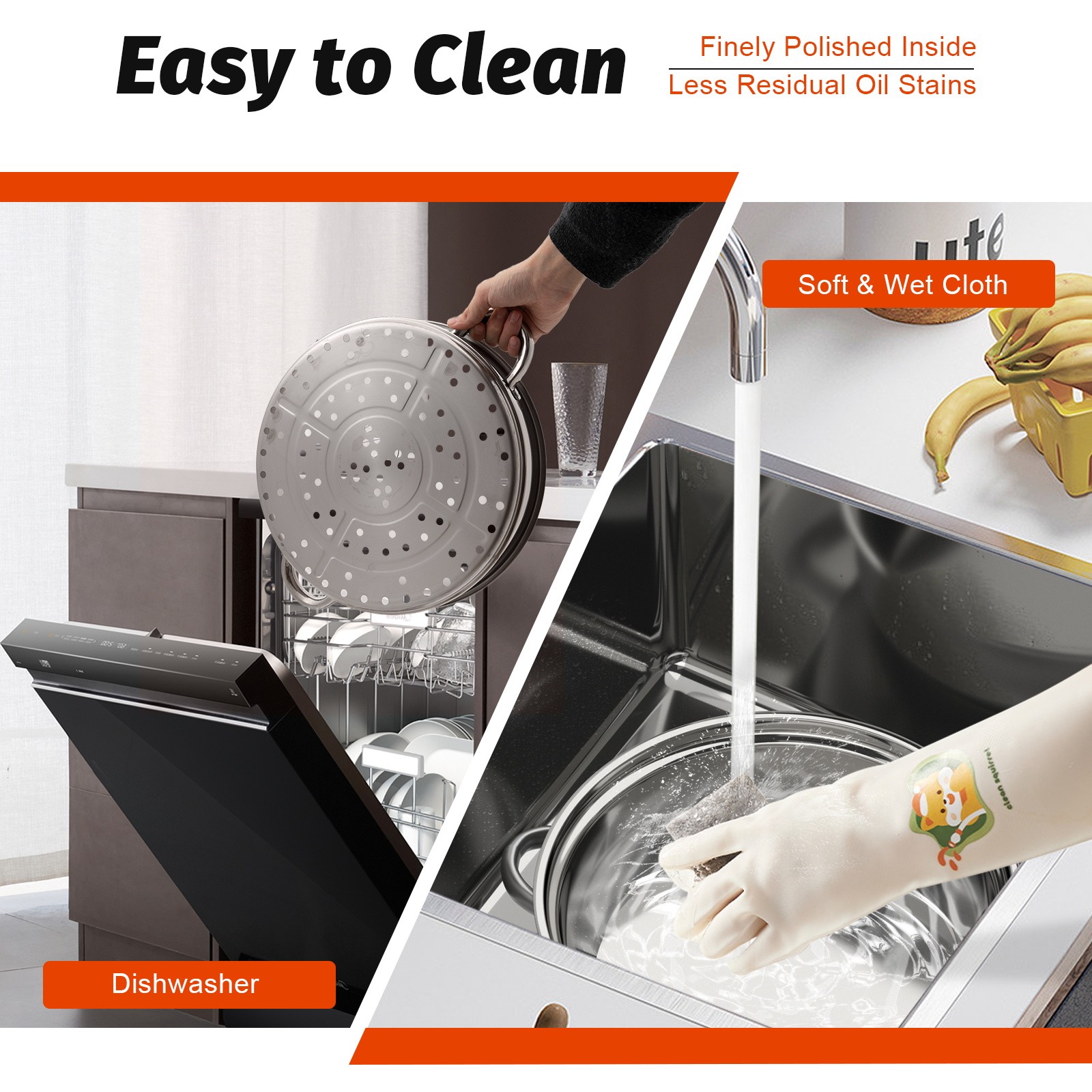 5-Layer Steam Cooker Large Steamer|Domestic Commercial Stainless Steel Steamer