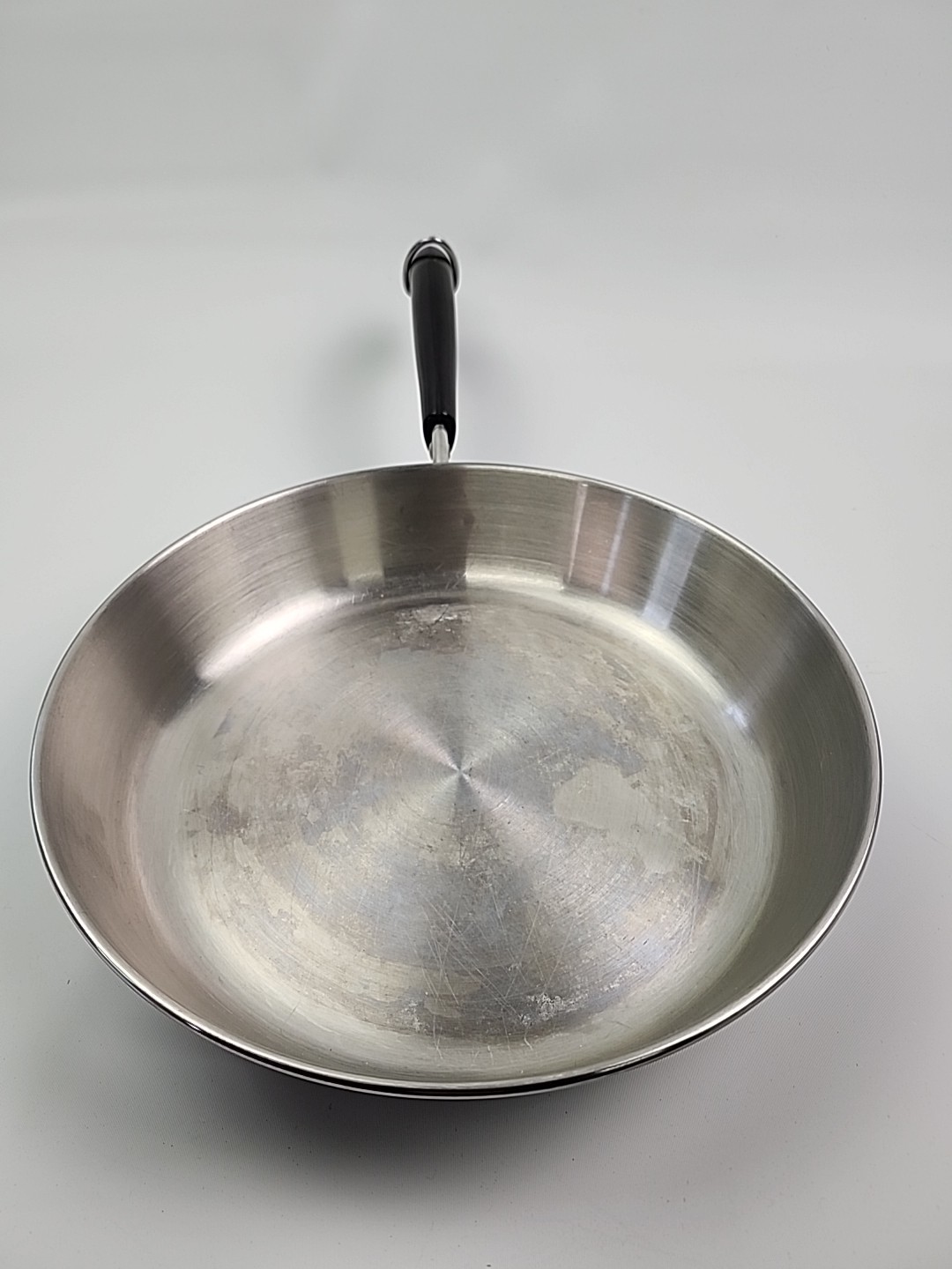 1801 Revere Ware 9″ Stainless Steel Skillet Frying Pan 2059 23 cm Korea No Lid