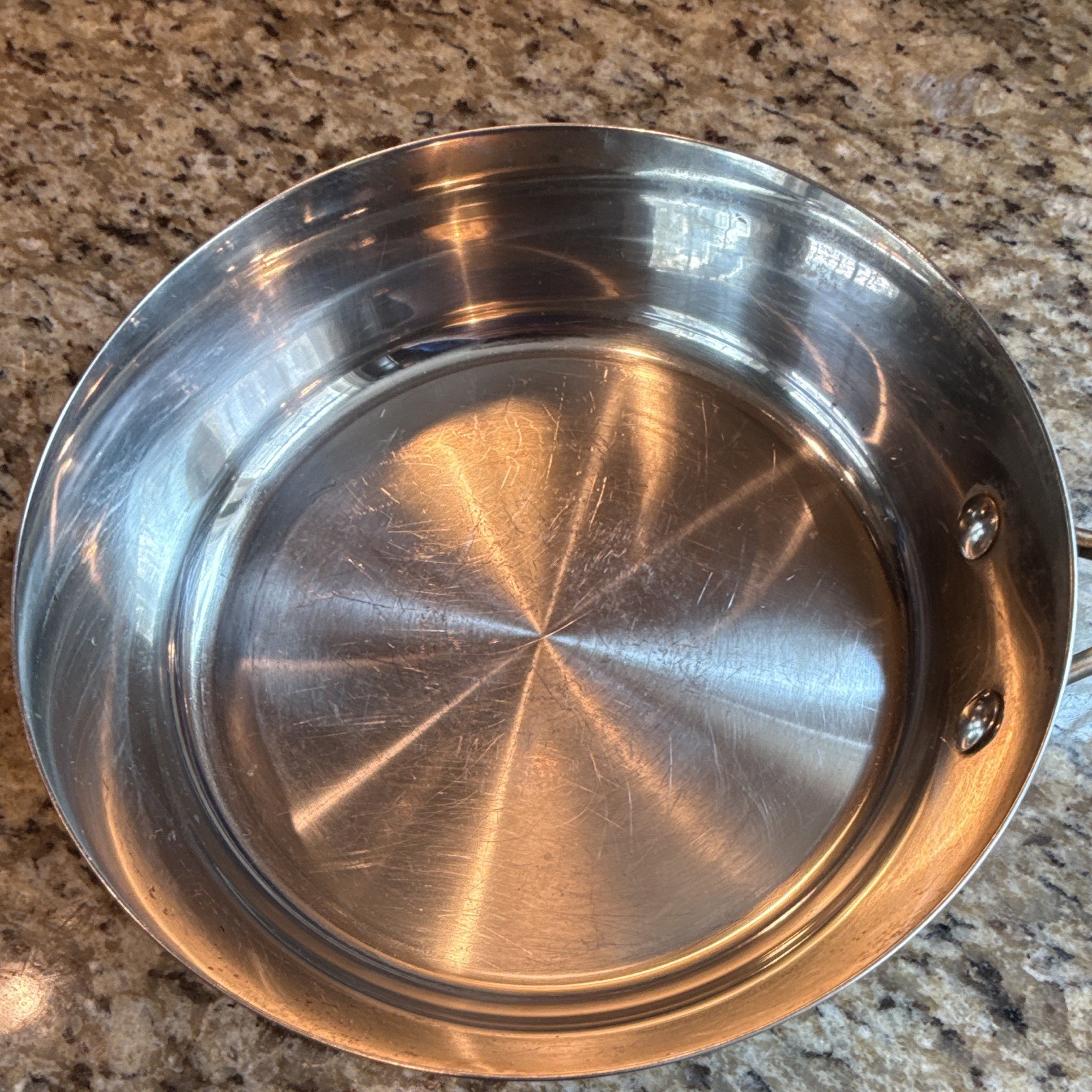 Technique Ti 9in/22cm 18/10 Stainless Steel Frying Pan Skillet, Silver