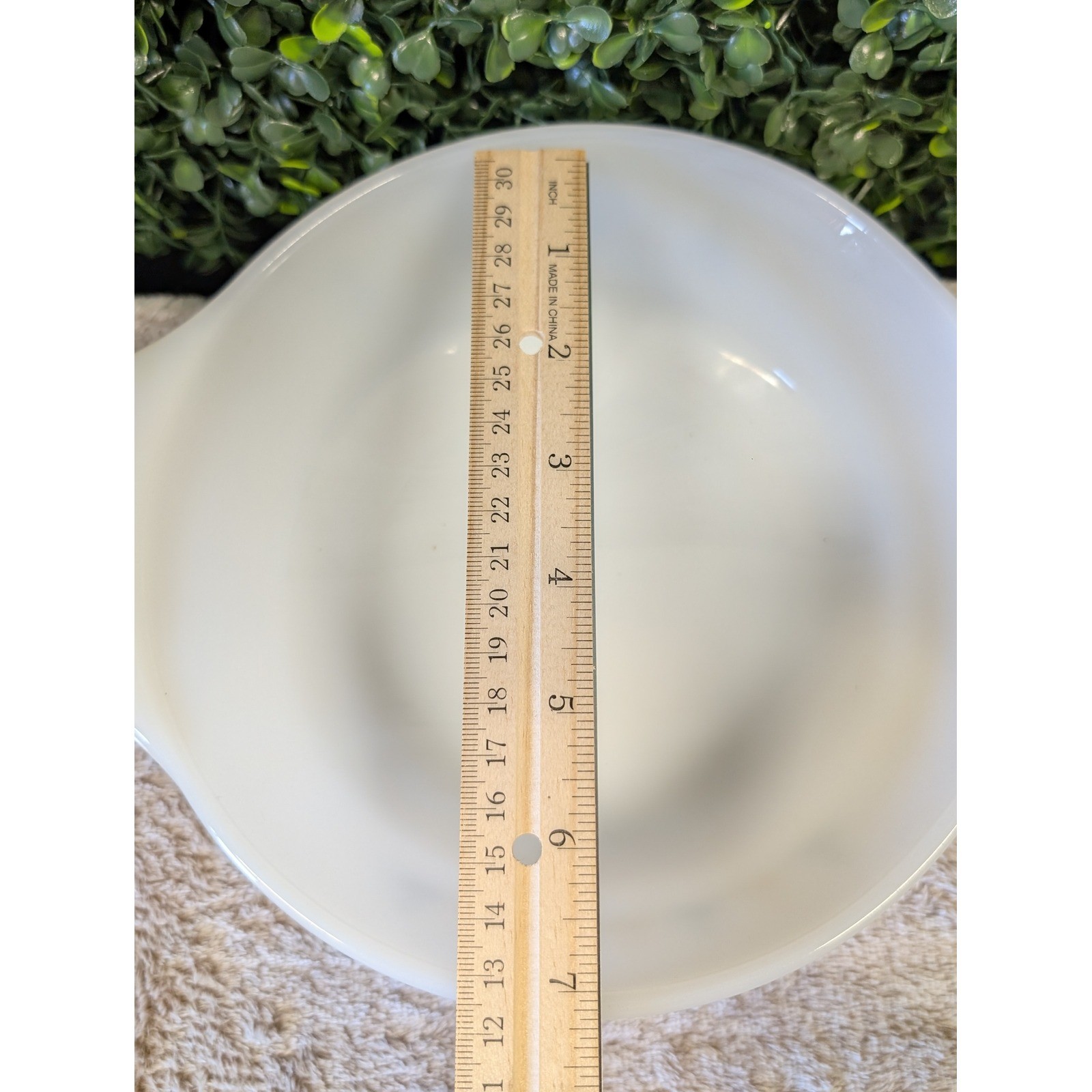 Vtg Fire-King Golden Starburst 1 Qt Casserole Dish Anchor Hocking USA P-1-B