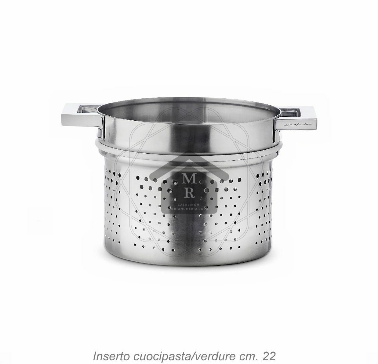 Pots 16 pcs Pininfarina style stainless steel 18/10 Mepra design Made in Italy