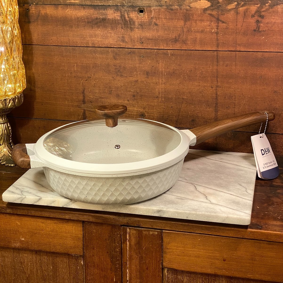 D&W Deane & White Premium 11” Saute Pan 3.9 Qt Skillet w/ Lid Cookware ~ New