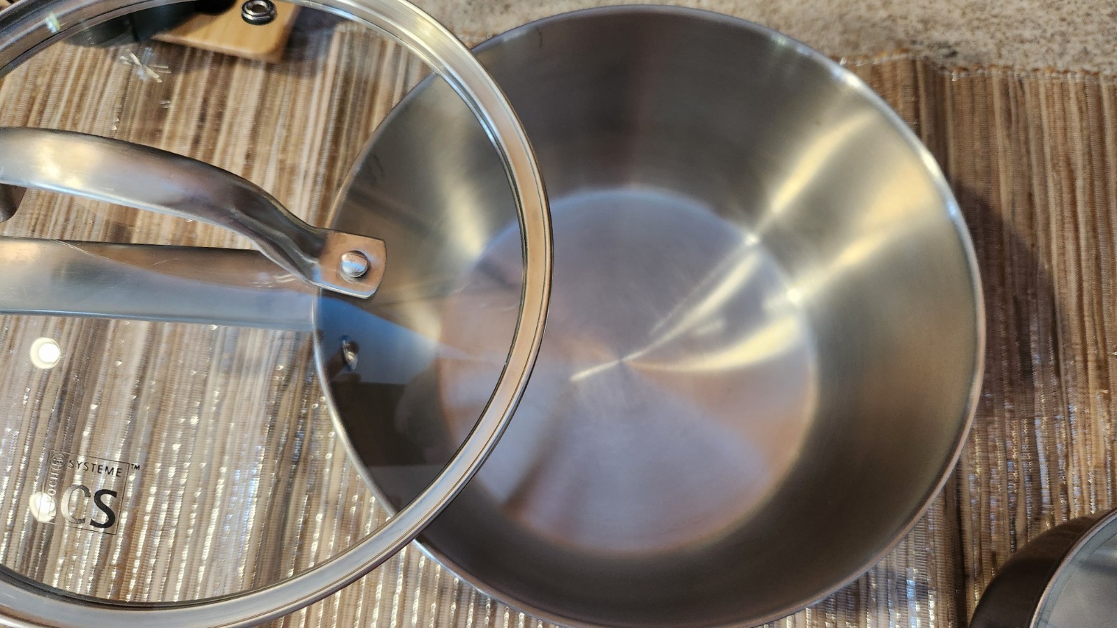 KOCH SYSTEME CS Stainless Steel Saucepan Set, 1QT 2QT 3QT Sauce Pan, Premiu…