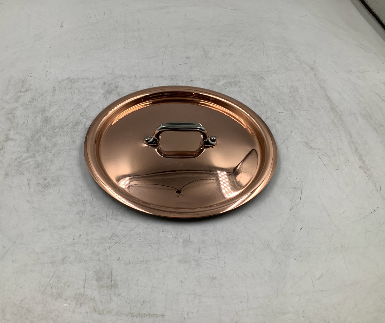 Mauviel M’Heritage 150 S Polished Copper & Stainless Steel Sauce Pan. 1.9 Qt