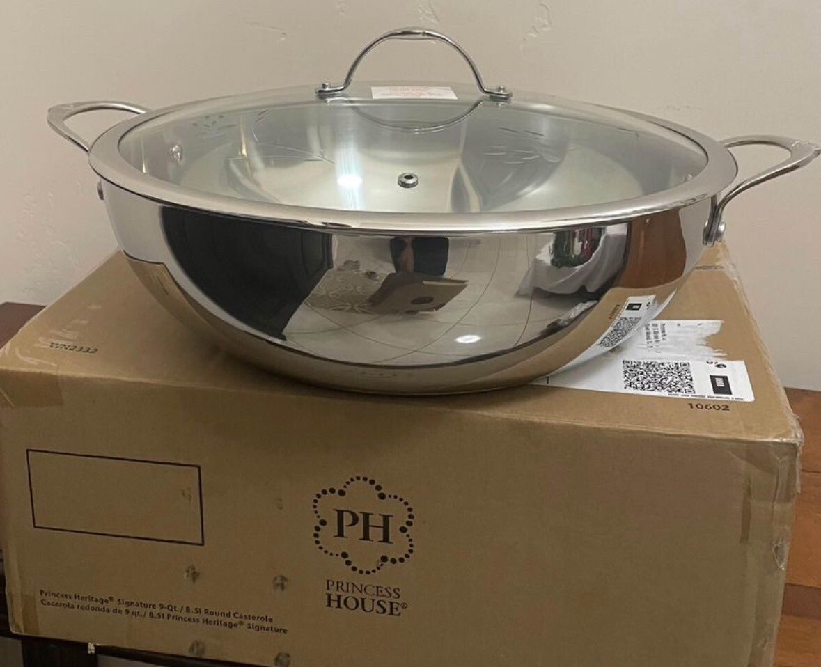 New Princess House Signature 9-Qt./8.51 Round Casserole #10602