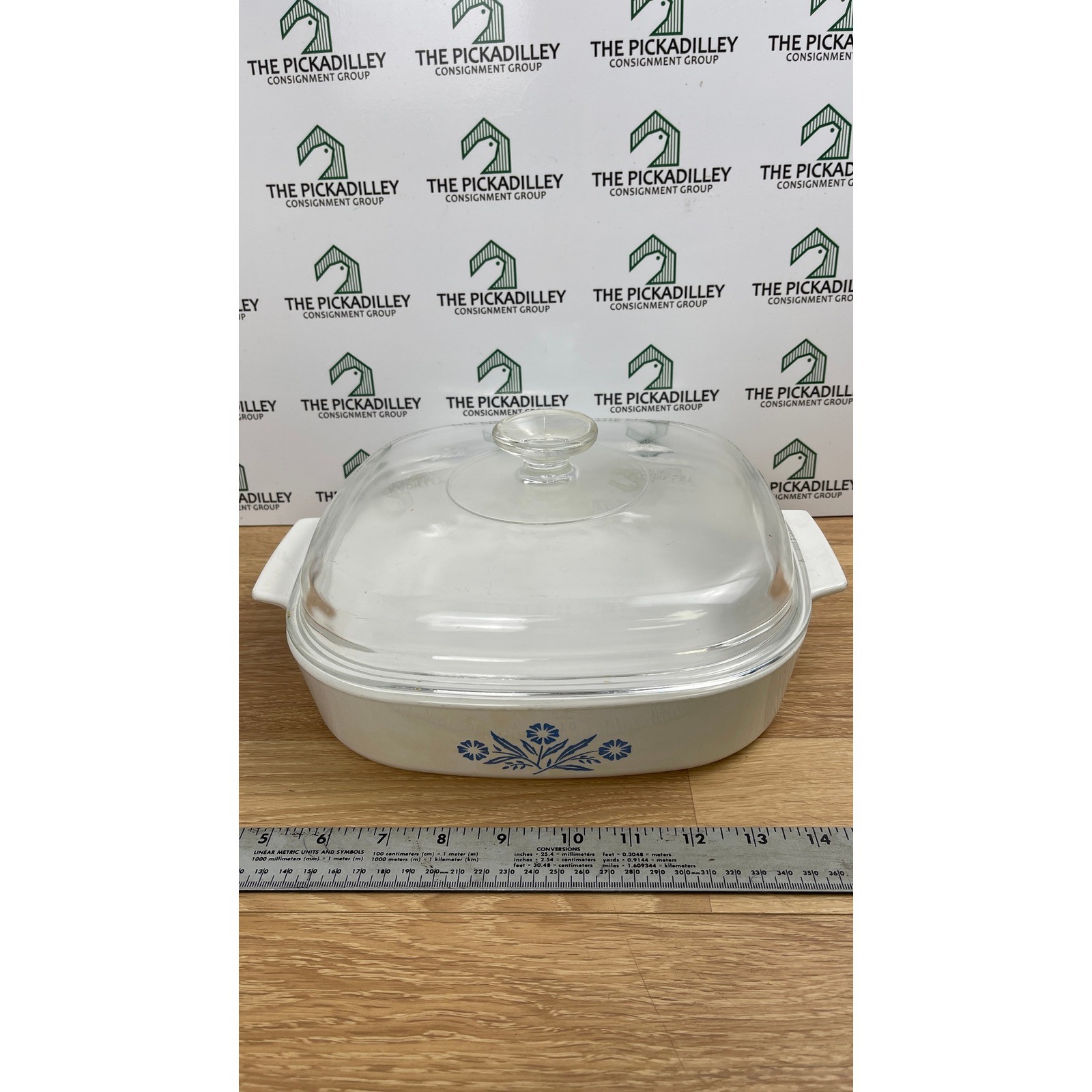 Corning Ware Blue Cornflower Spice O Life Casserole Set with Lids 8 Pieces