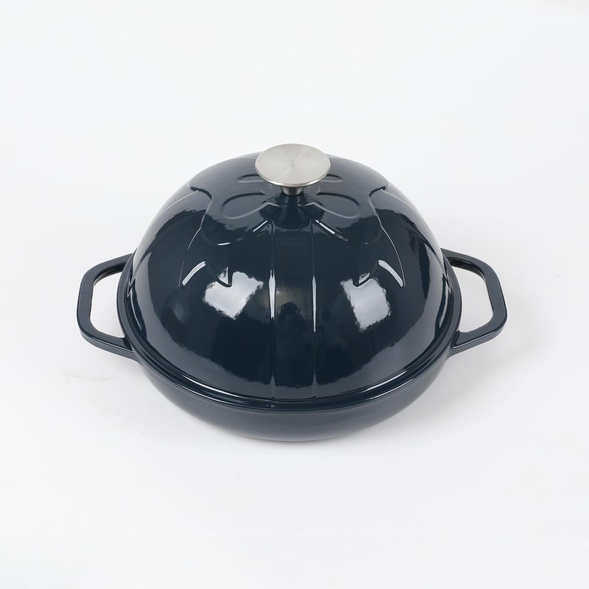 Hawok Cast Iron Bread Oven Cloche Lid Dia. 9.8Inch/25Cm 1.5Qt Sourdough Baking