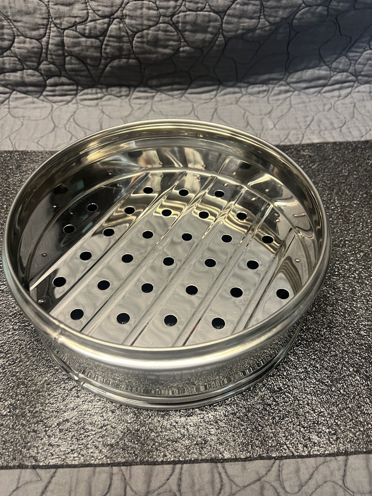 Stainless Steel Pressure Cooker Basket 5 1/2″ Heavy Duty 2 1/8″ Deep