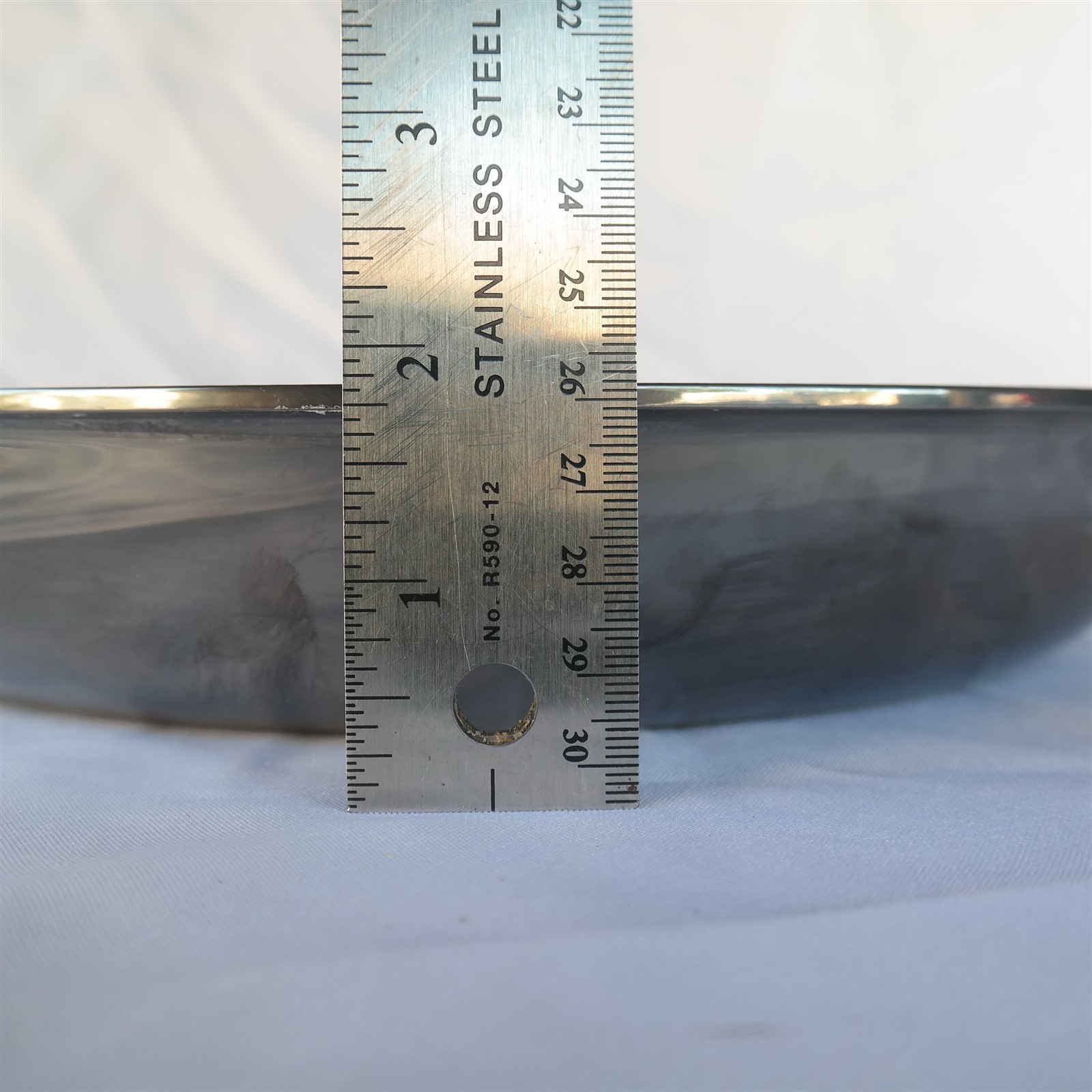 Hestan NanoBond Fry pan Stainless Multiply Titanium Gloss 10 3/4″ Italy made