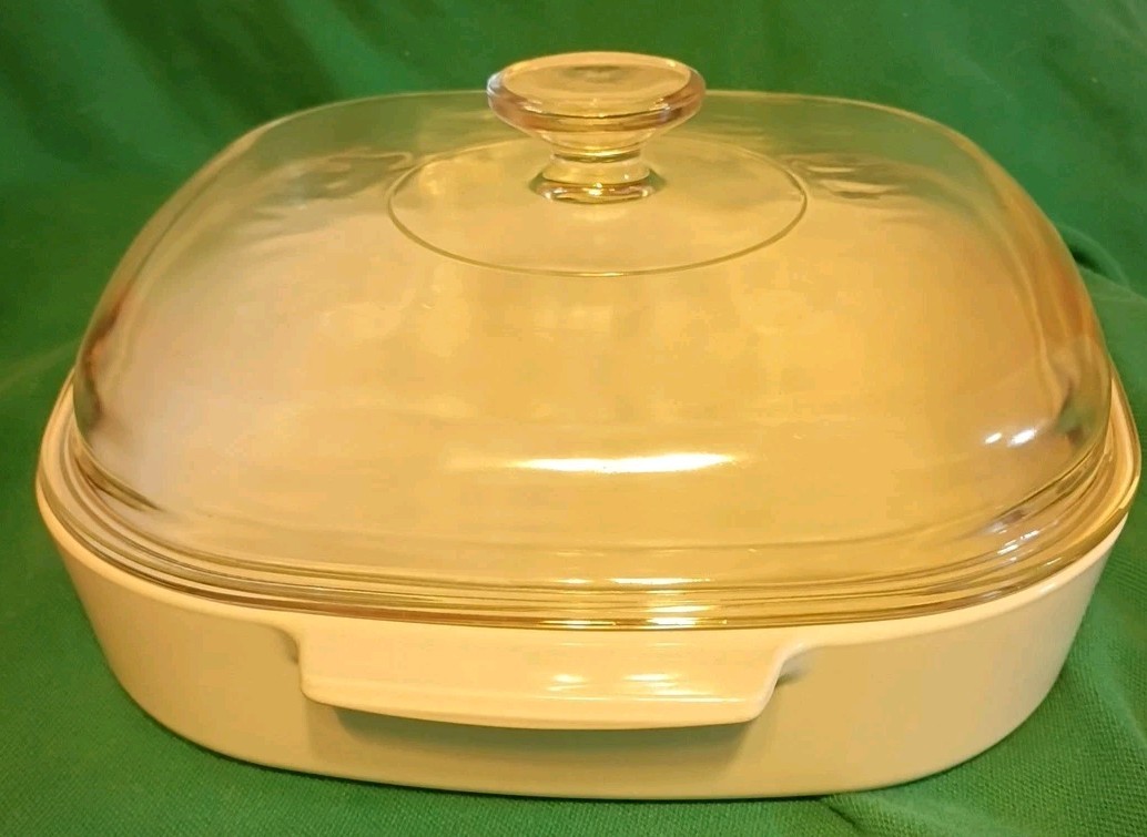Corning Ware La Romarin Casserole Dish & Lid Spice of Life A-10-11 (9 3/4 L X 2)