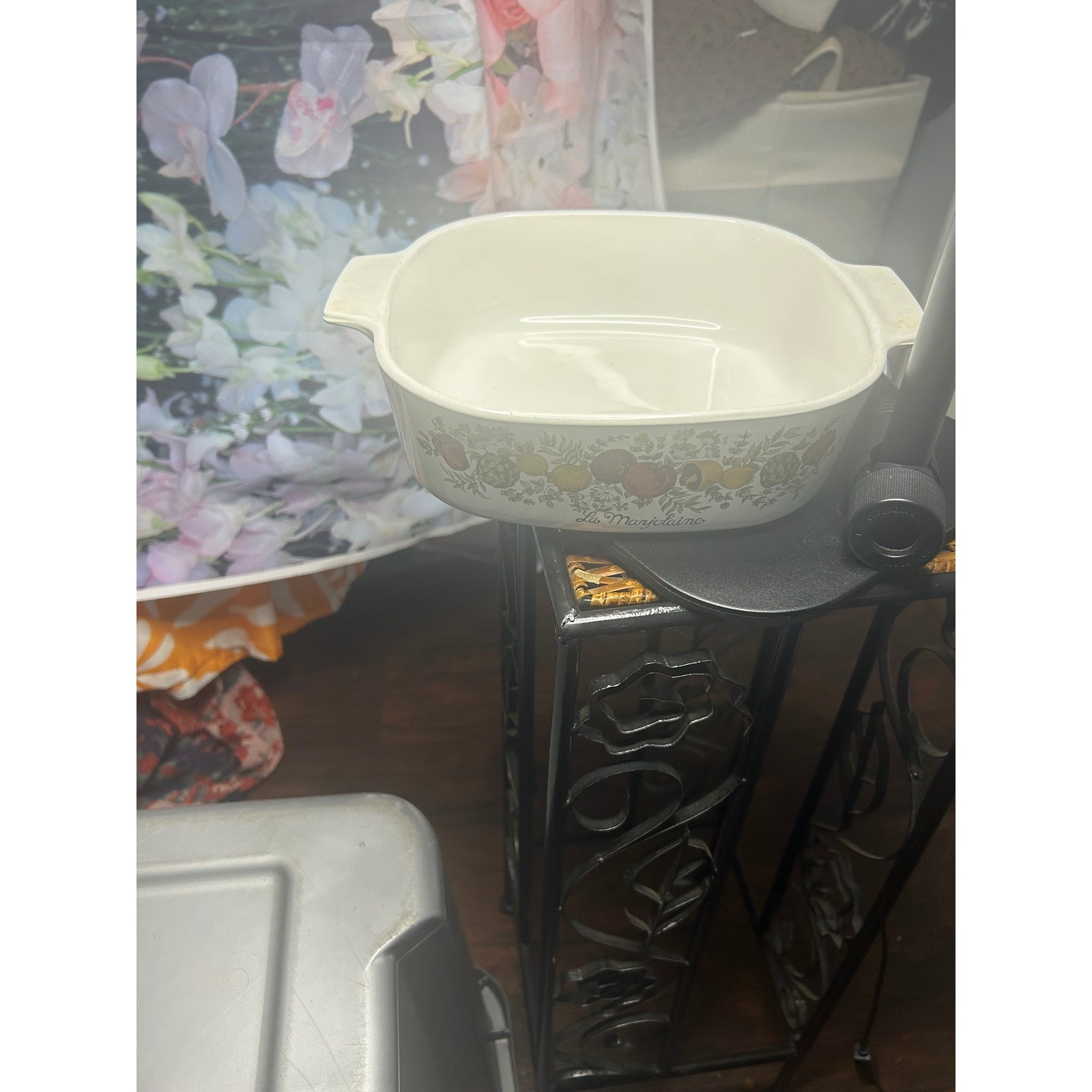 Corning Ware Spice O Life La Marjolaine 2 Quart Square Casserole Dish A-2-B USA