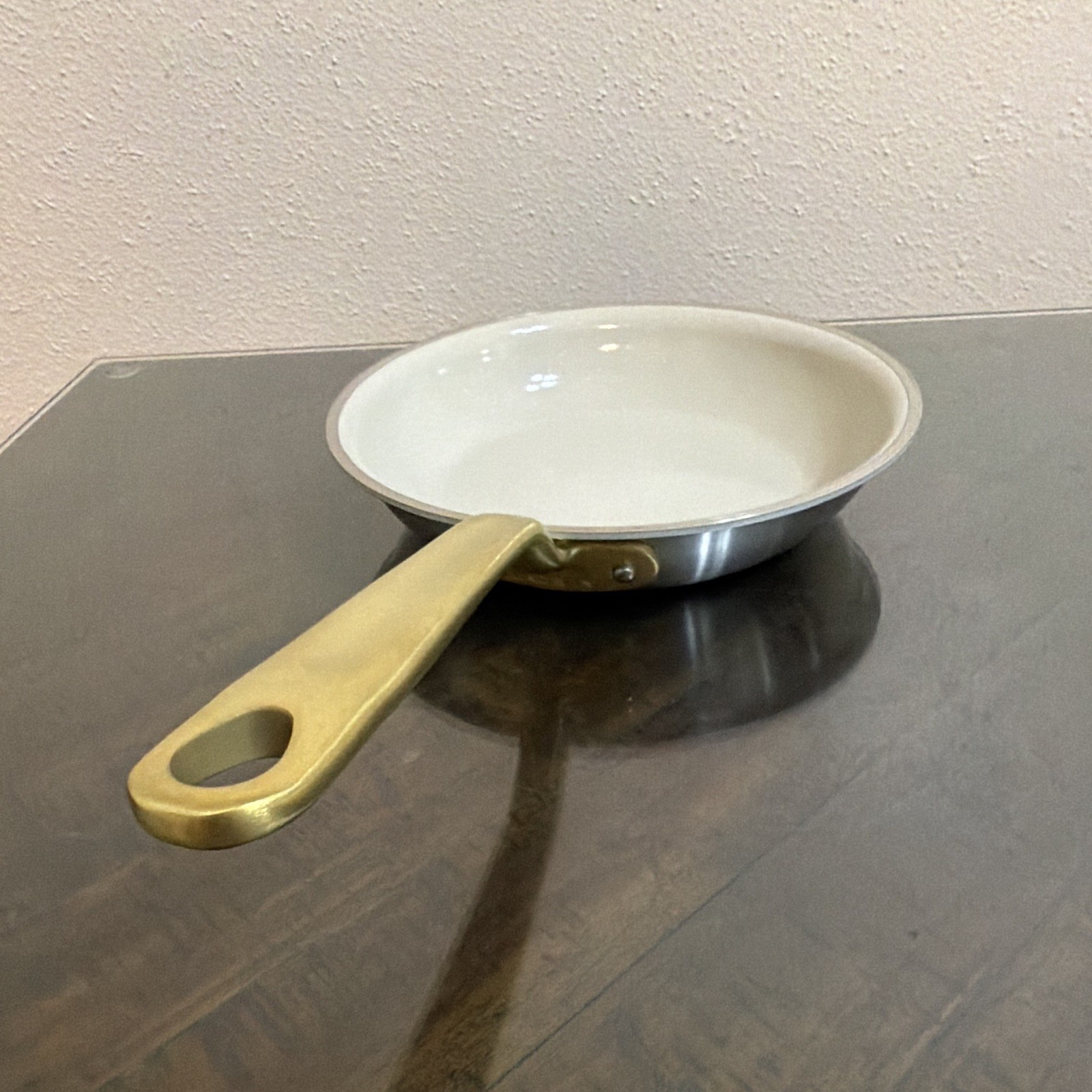 Made In | CeramiClad 2.0 Non-Stick Frying Pan 8in LIMITED EDITION Antique Brass