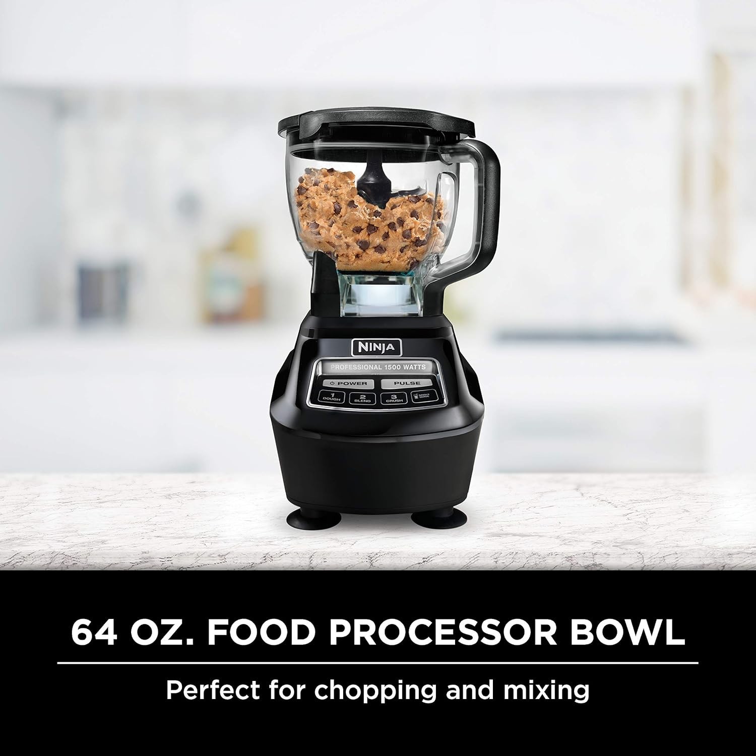 Ninja Mega Kitchen System,1500W, 72 oz. Full-Size Blender & 8-Cup Food Processor