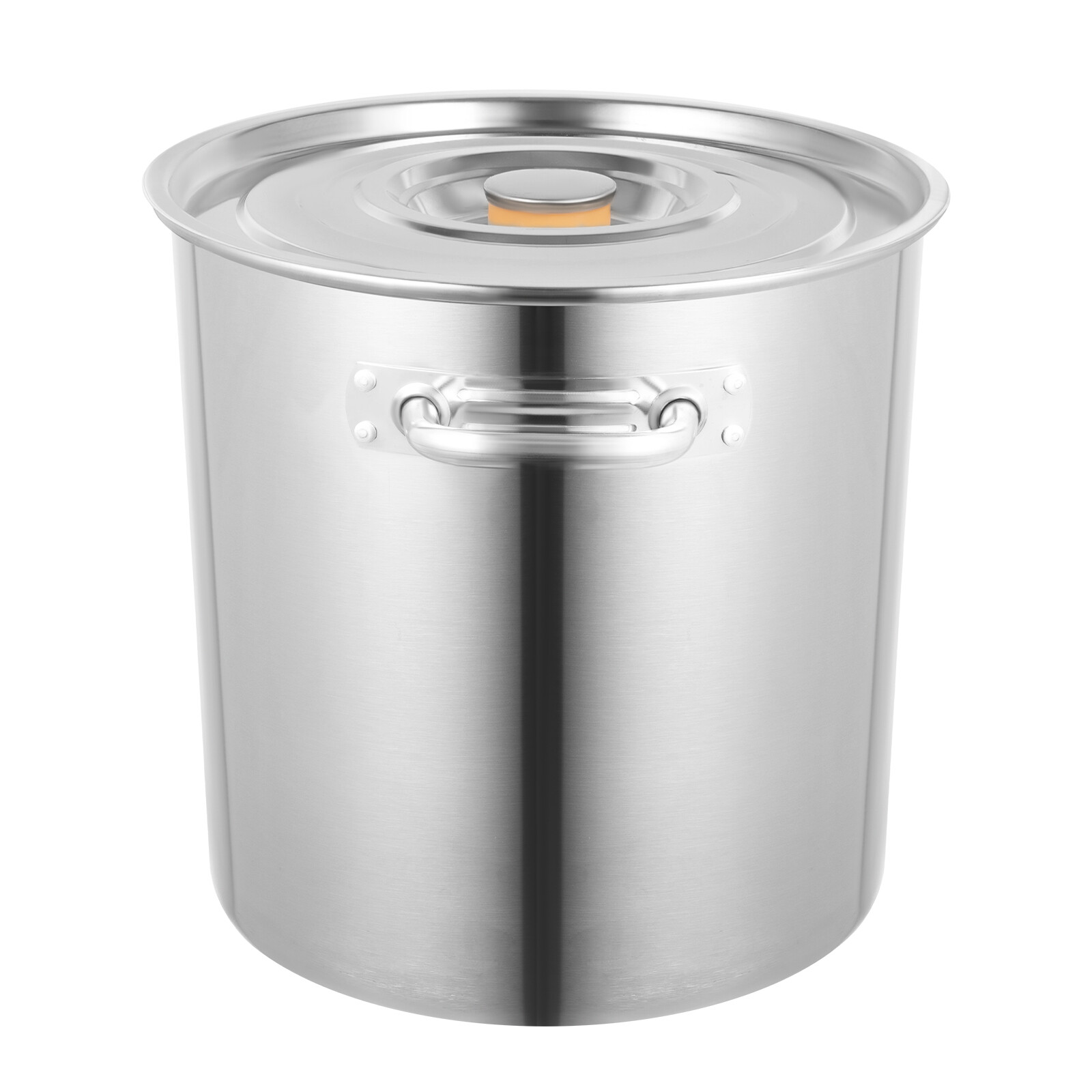 Kitchen Soup Big Cooking with Lid 35L Large Stock Pot Stainless For Restaurant