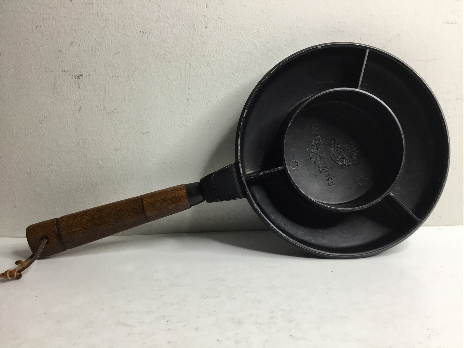 VTG Nordic Ware Cast Aluminum Black Crepes ‘N Things Crepe Pan Made in USA