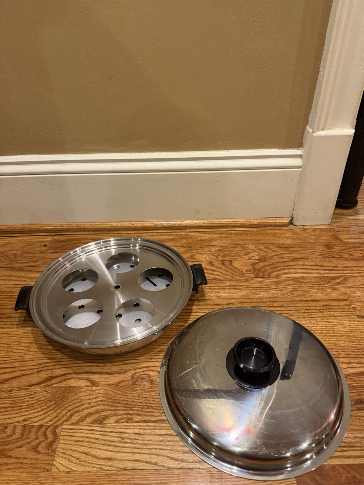 ROYAL QUEEN MULTI-CORE COOKWARE SET DOME LID STAINLESS STEEL READ DESCRIPTION