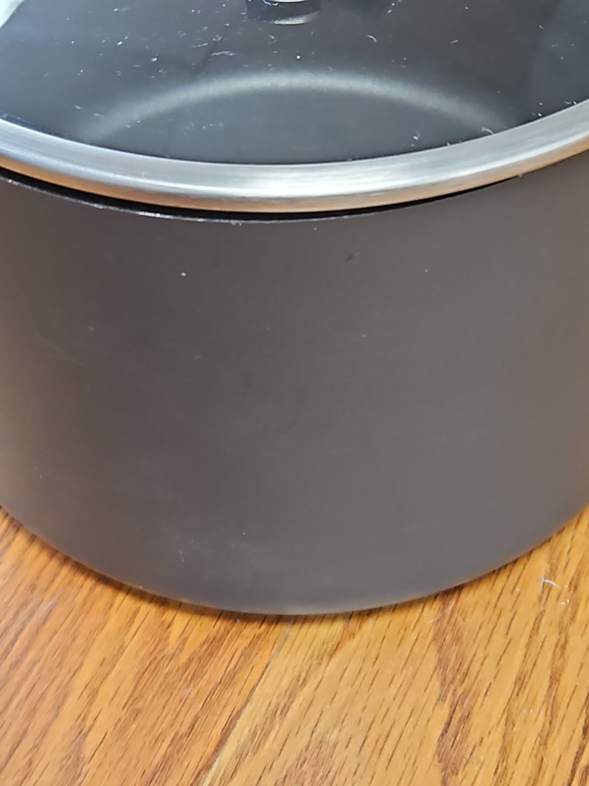 Select by Calphalon 3.5 Qt Nonstick Pot Pan & Glass Lid 87035 Excellent