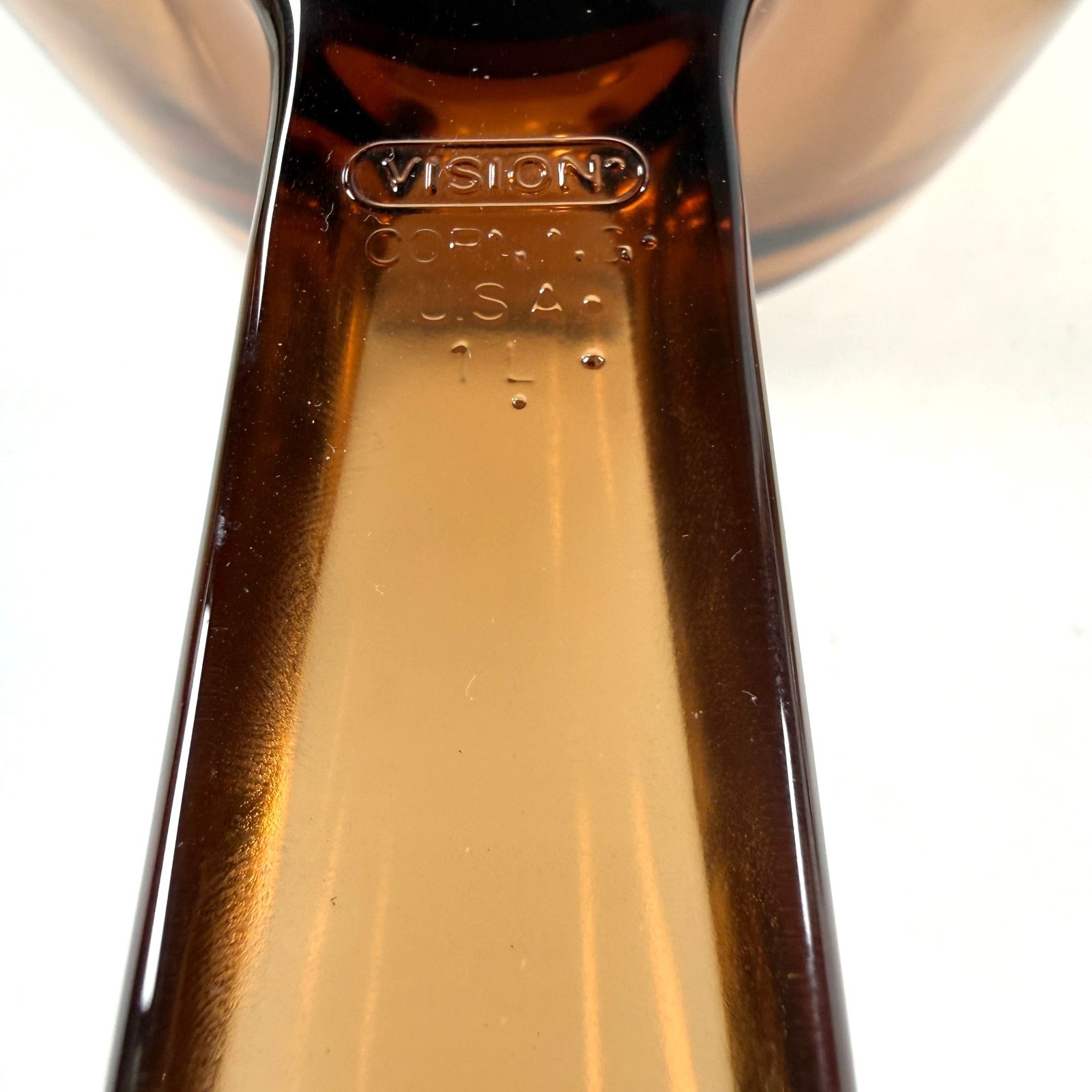 Vision Corning Ware USA 1L Sauce Pan Pot w/Pour Spout Pyrex Lid V1C Vintage
