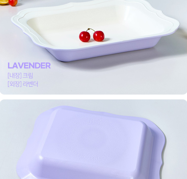 BAF x SSOER IH Square Cooking Pan Ceramic Coated Frying Pan Multi Pot Korea
