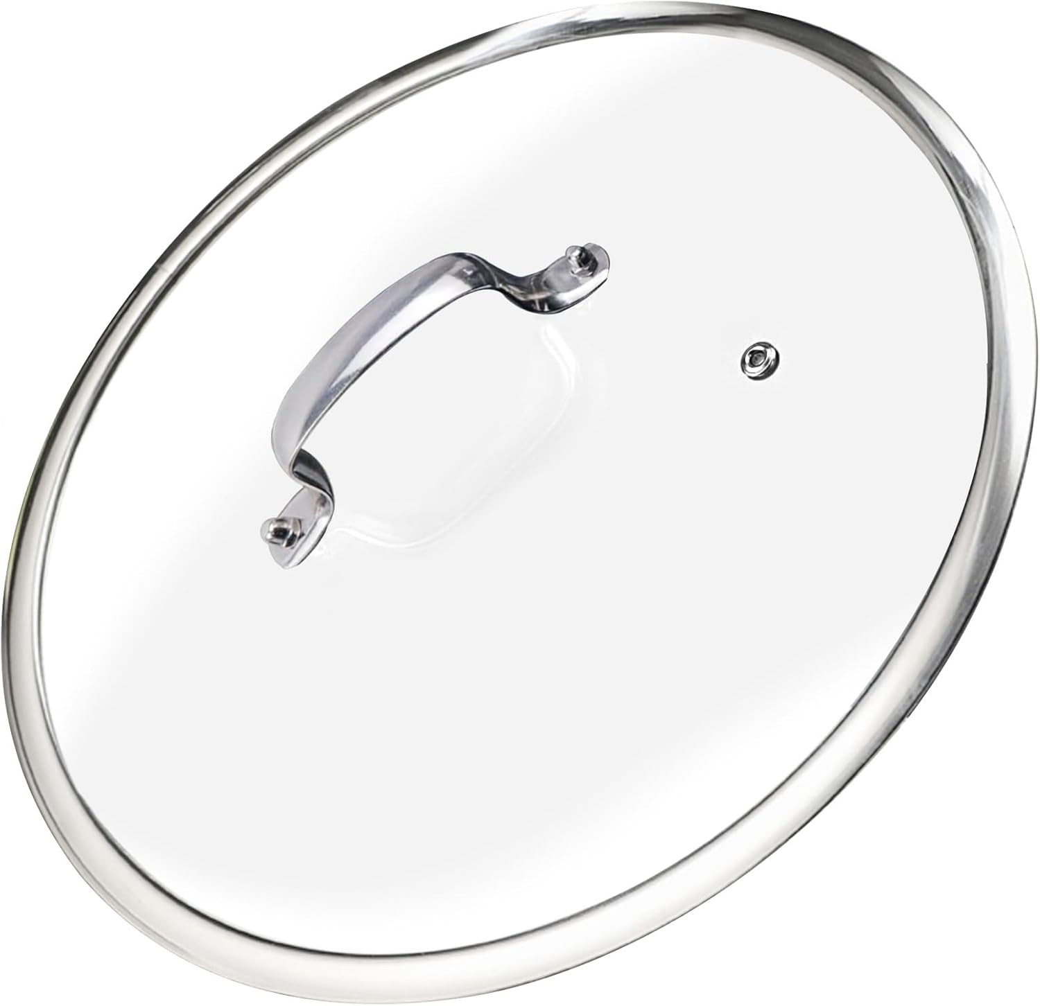 Premium Tempered Clear Glass Lids, 11″, 12″, 13″ Stainless Steel Replacement Lid