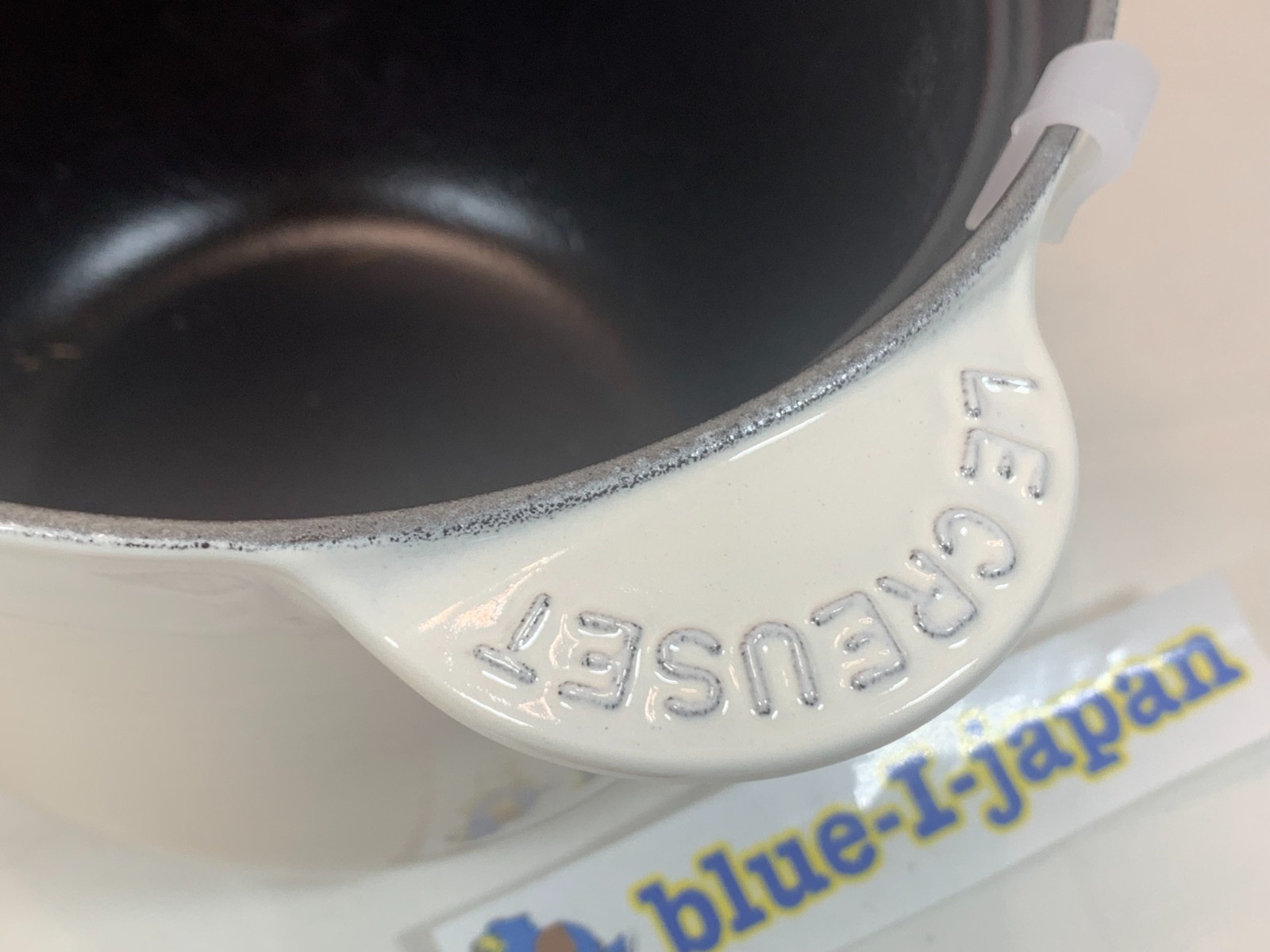 Le Creuset Cocotte Every Rice Pot 18cm 2.25qt Meringue Enamel Cast Iron