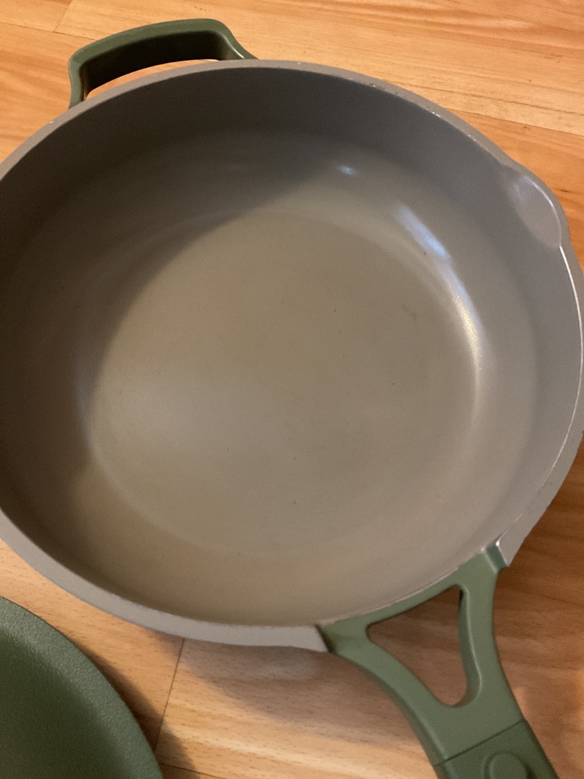 Our Place Always Pan 1.0 Sage Green Ceramic Nonstick Skillet with Lid 10 inch
