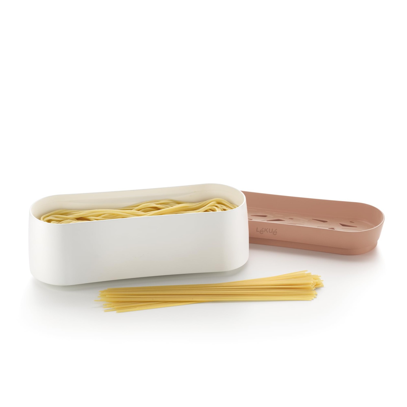 Quick Microwave Pasta Cooker, size, Terracotta