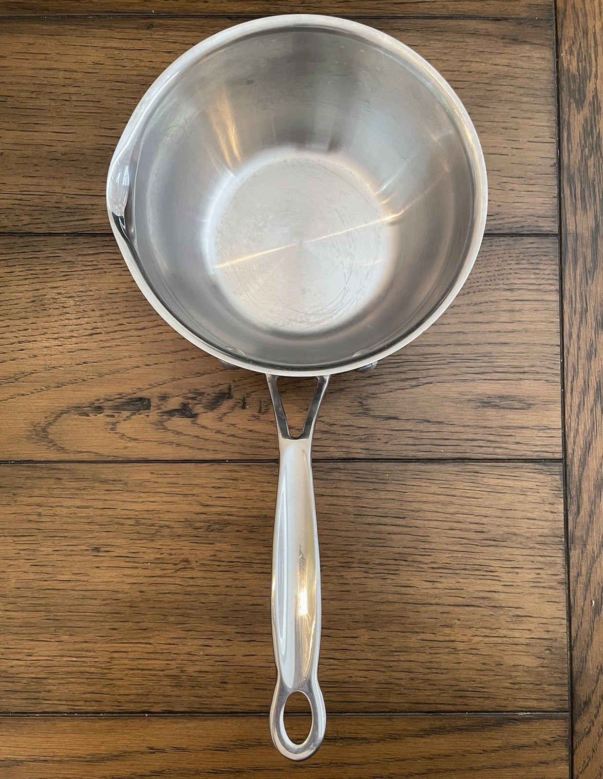 Cuisinart 1 Quart Stainless Pour Saucier Steel Sauce Pan 735-160P W/Pour Spout