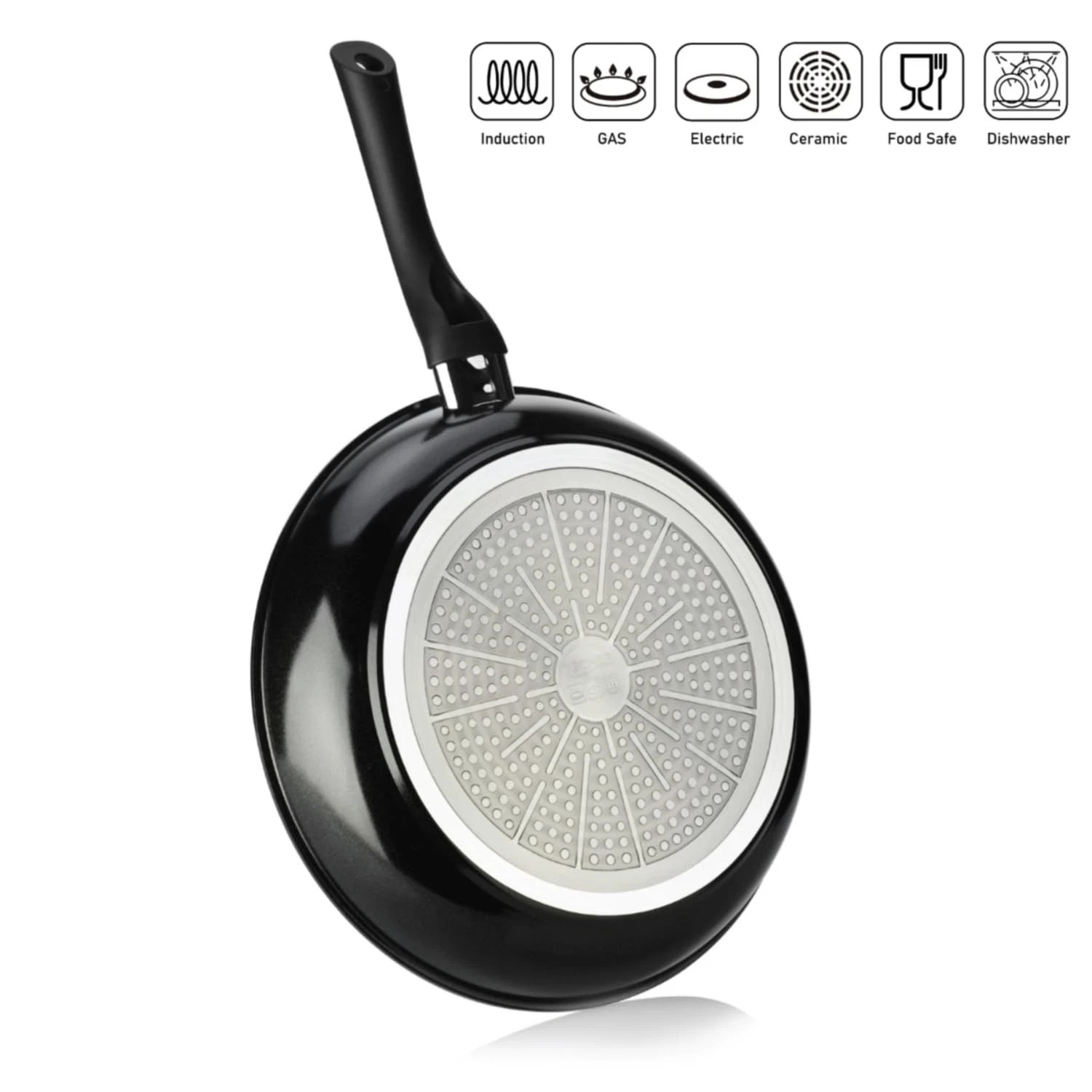 TECHEF – Color Pan 12″ Frying Pan, Coated with New Safe Teflon Select – Color…