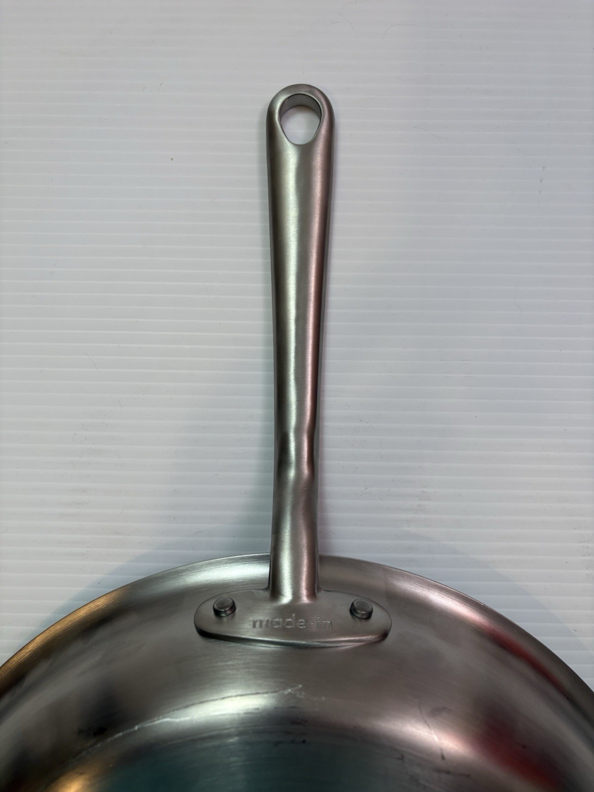 Made In Cookware Stainless Steel 12” Frying Pan 5-Ply Stainless Clad