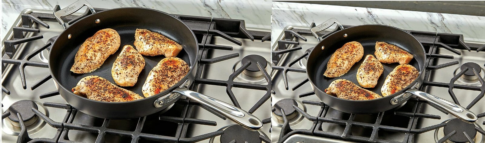 All-clad Essentials 8.5″ and 10.5″ Non-Stick Fry Pan Set.