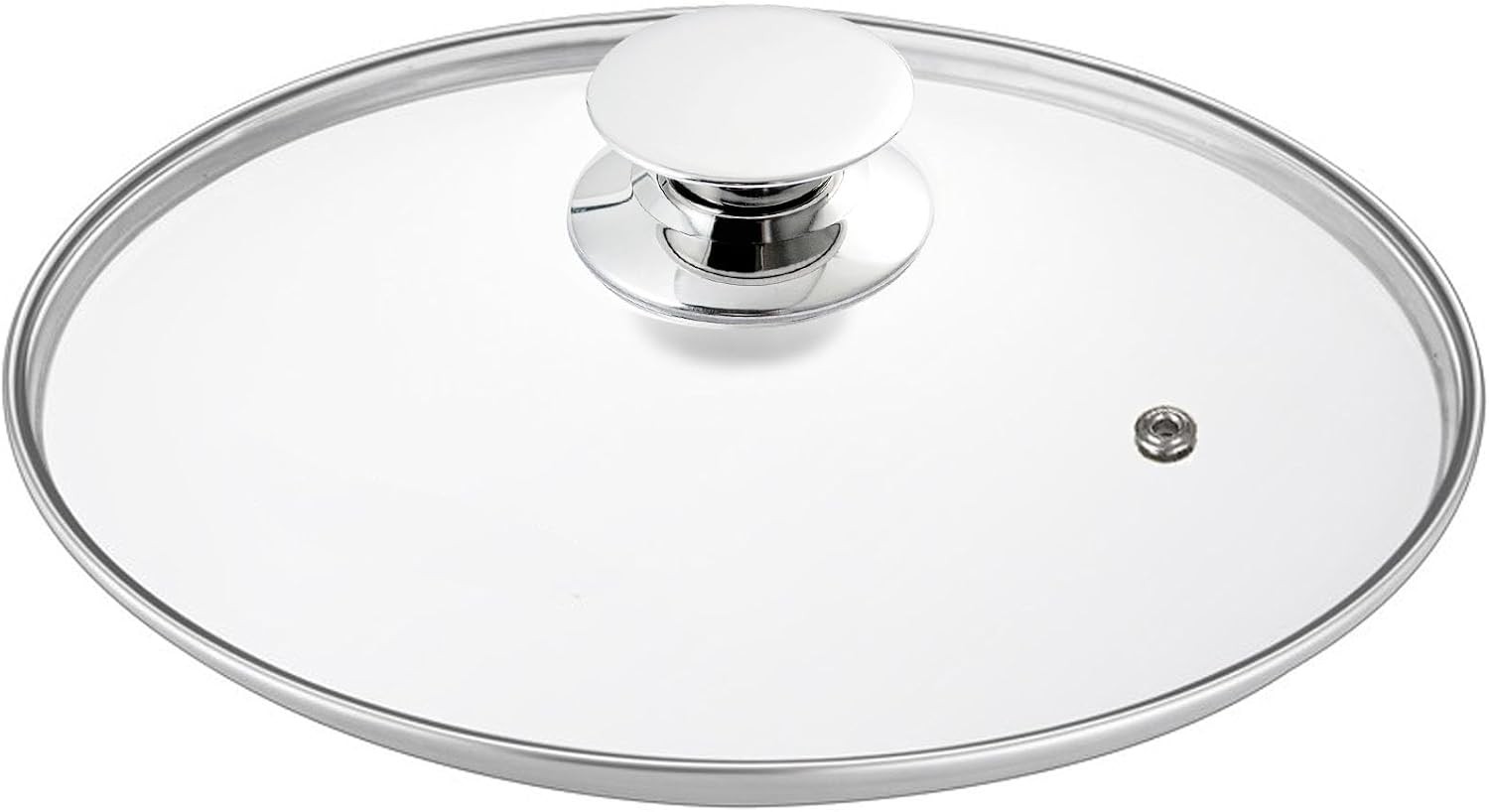Glass Lids for Pots and Pans, 8, 11, 12, 12.6 Inch Pan Covers for Cookware,