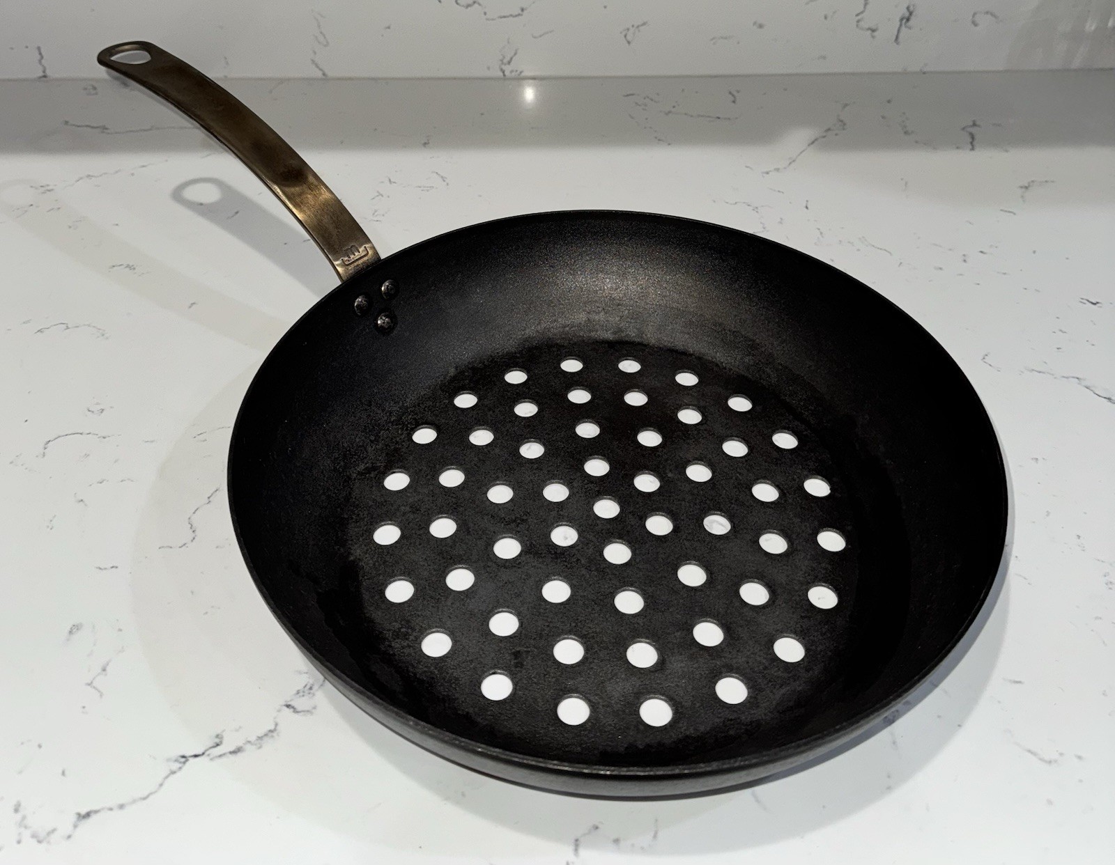 Made In Perforated 12.5” Carbon Steel Grill Frying Pan