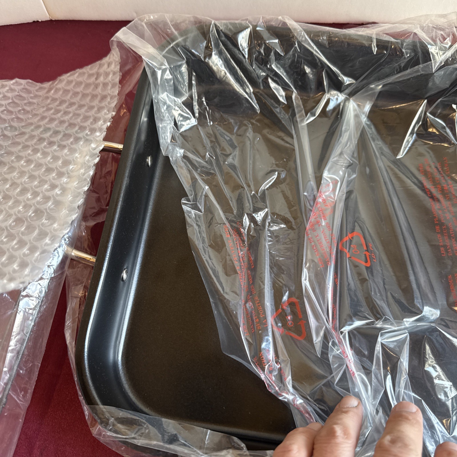 Roasting Lasagna Non-Stick Pan Set with Rack 15.5″ x 11.5″ x 2 3/4″ New