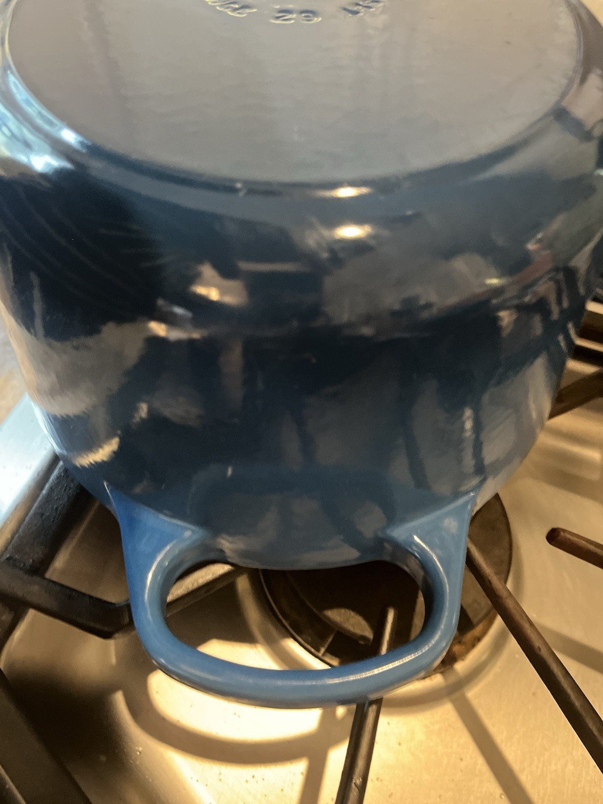 Le Creuset Signature 4.7qt Oval Dutch Oven Marseille Blue France