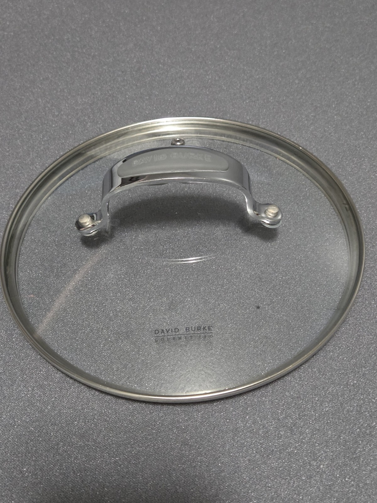 David Burke Gourmet Pro Glass Vented Lid Replacement 8.5″ I.D. LID ONLY