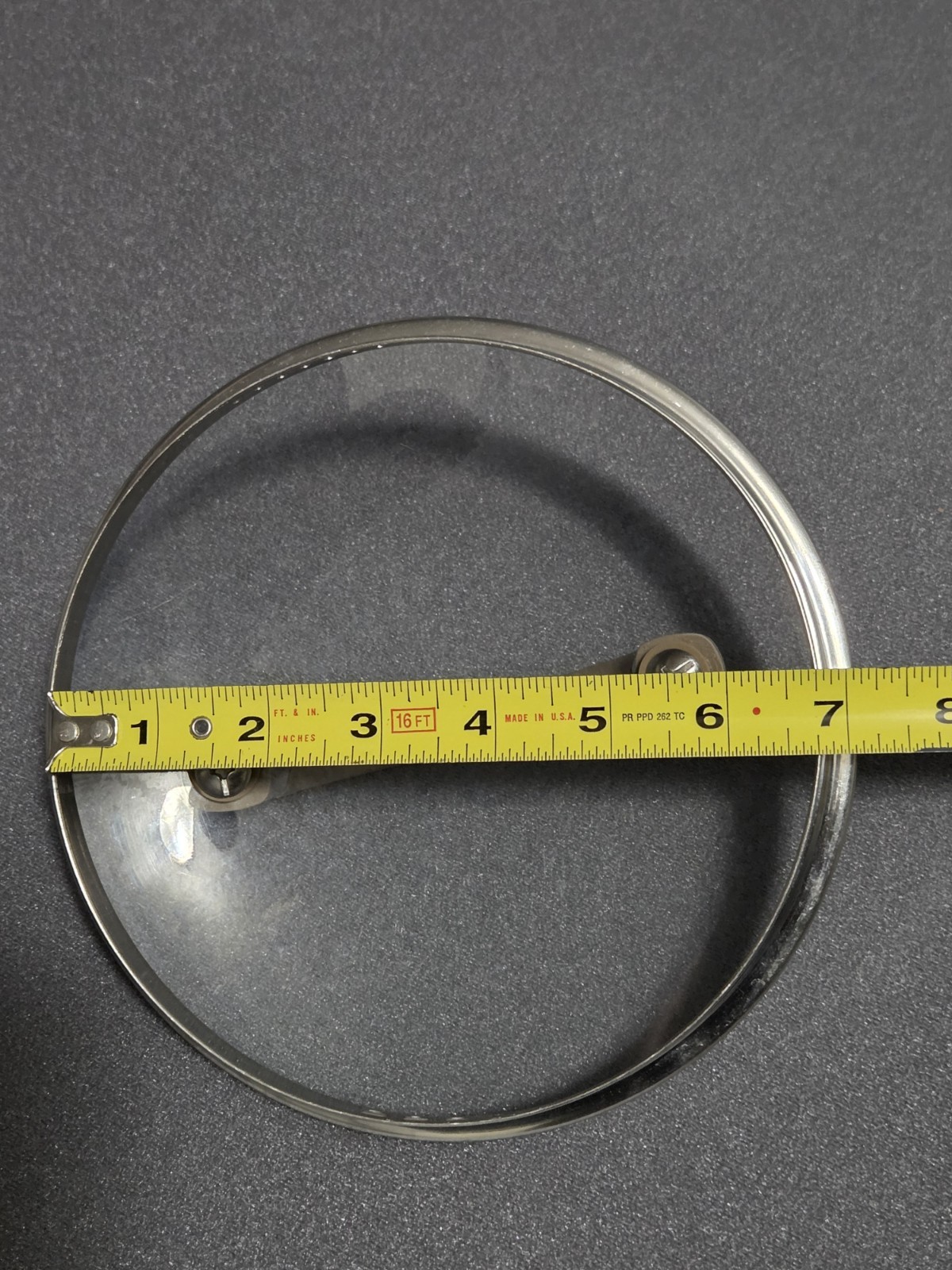 Circulon 6-3/4″ Inside Diameter Glass Strainer Replacement Lid