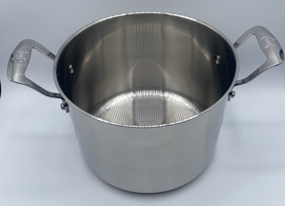 Emeril All-Clad 6 Qt Quart Stock Sauce Pot Copper Core Stainless Steel No Lid