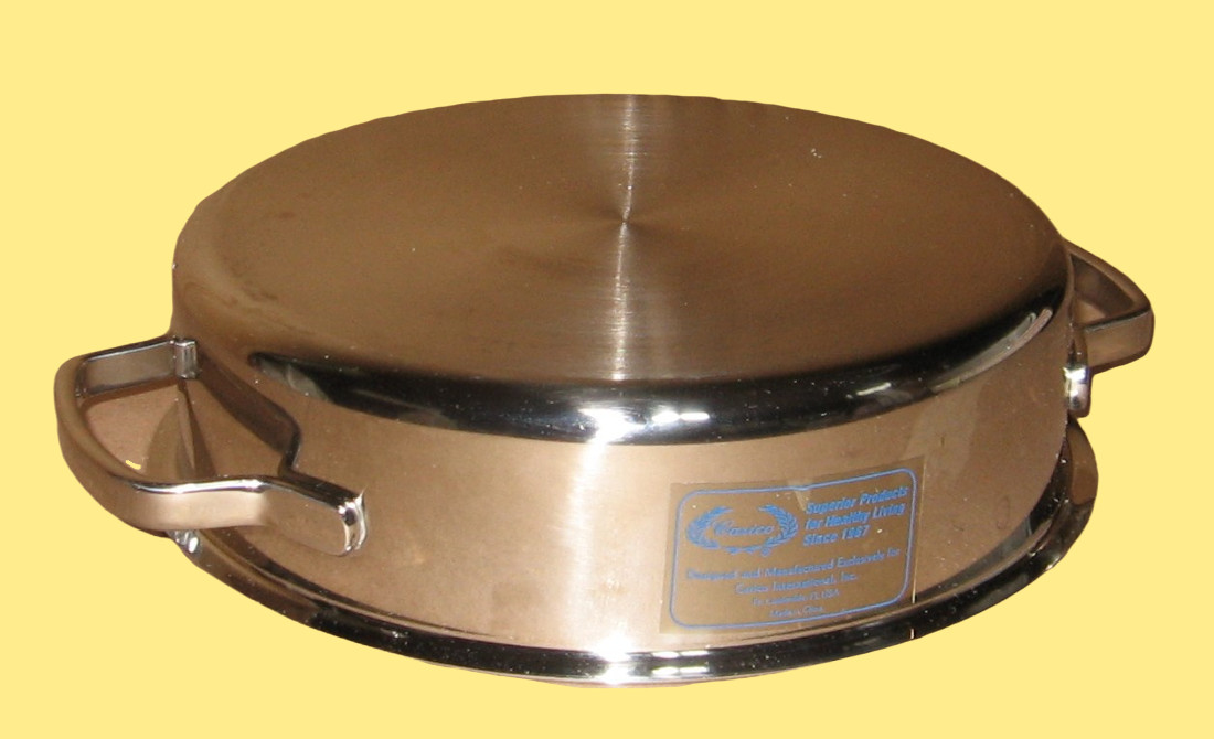 CARICO ULTRA TECH ll 8 5/8 JR DOME LID COVER CAKE PAN CASSEROLE STAINLESS STEEL