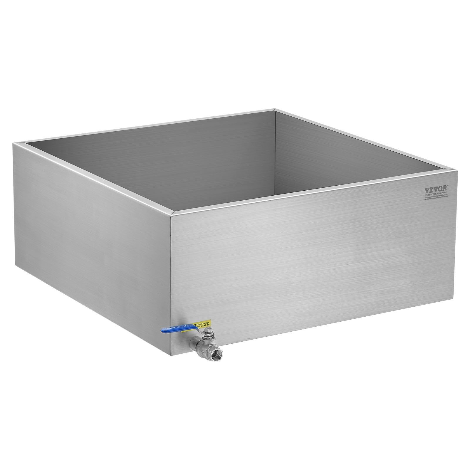 Maple Syrup Evaporator Pan: 304 SS, 24.9gal, Rust-Resistant, 3 Heating Methods