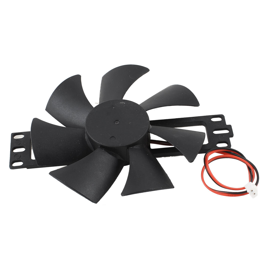 DV 18V Black Plastic Blade Cooling Fan for Induction Stove