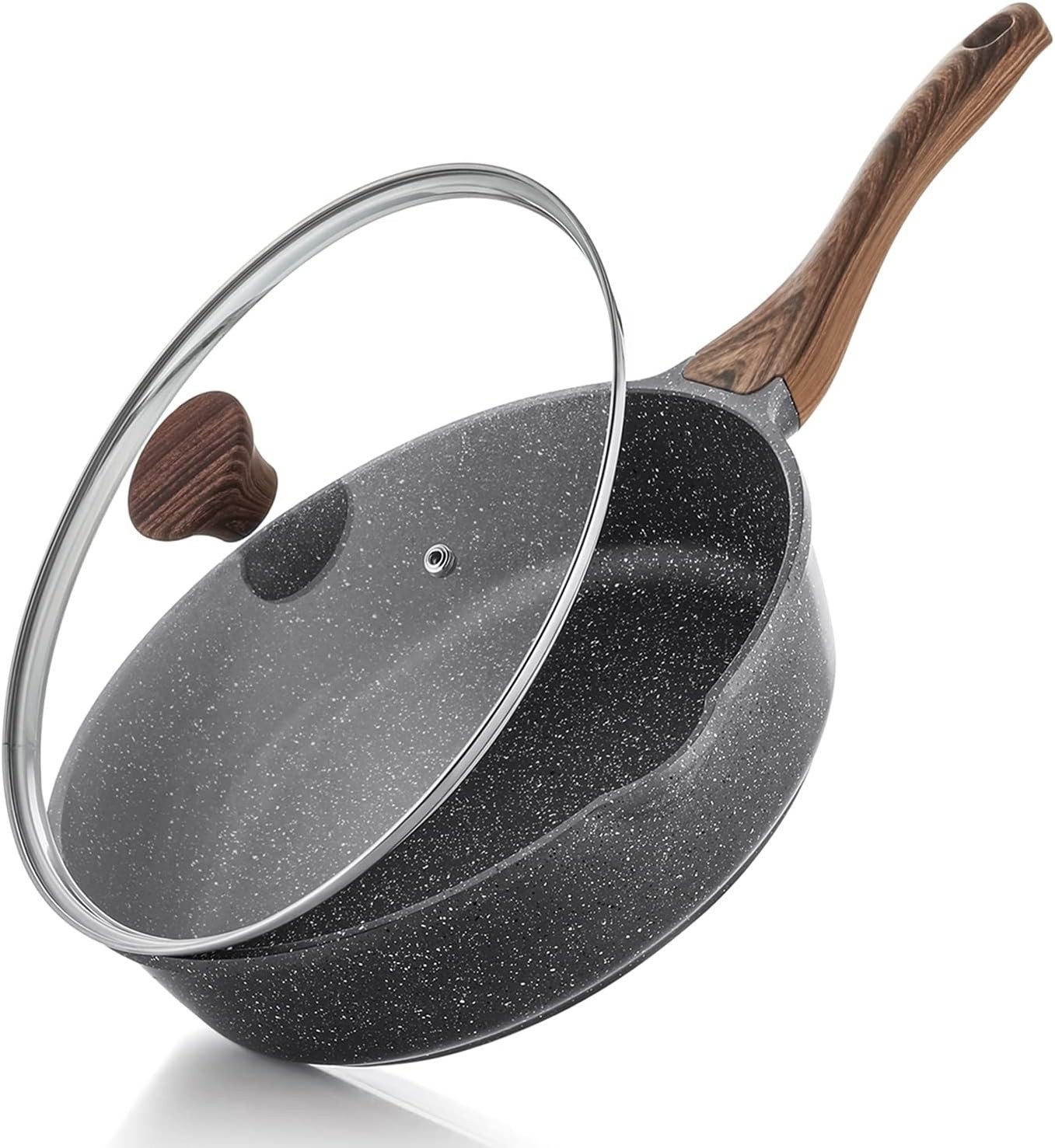 Versatile 10-Inch Deep Fry Pan – Nonstick, Induction Compatible & Easy to Clean