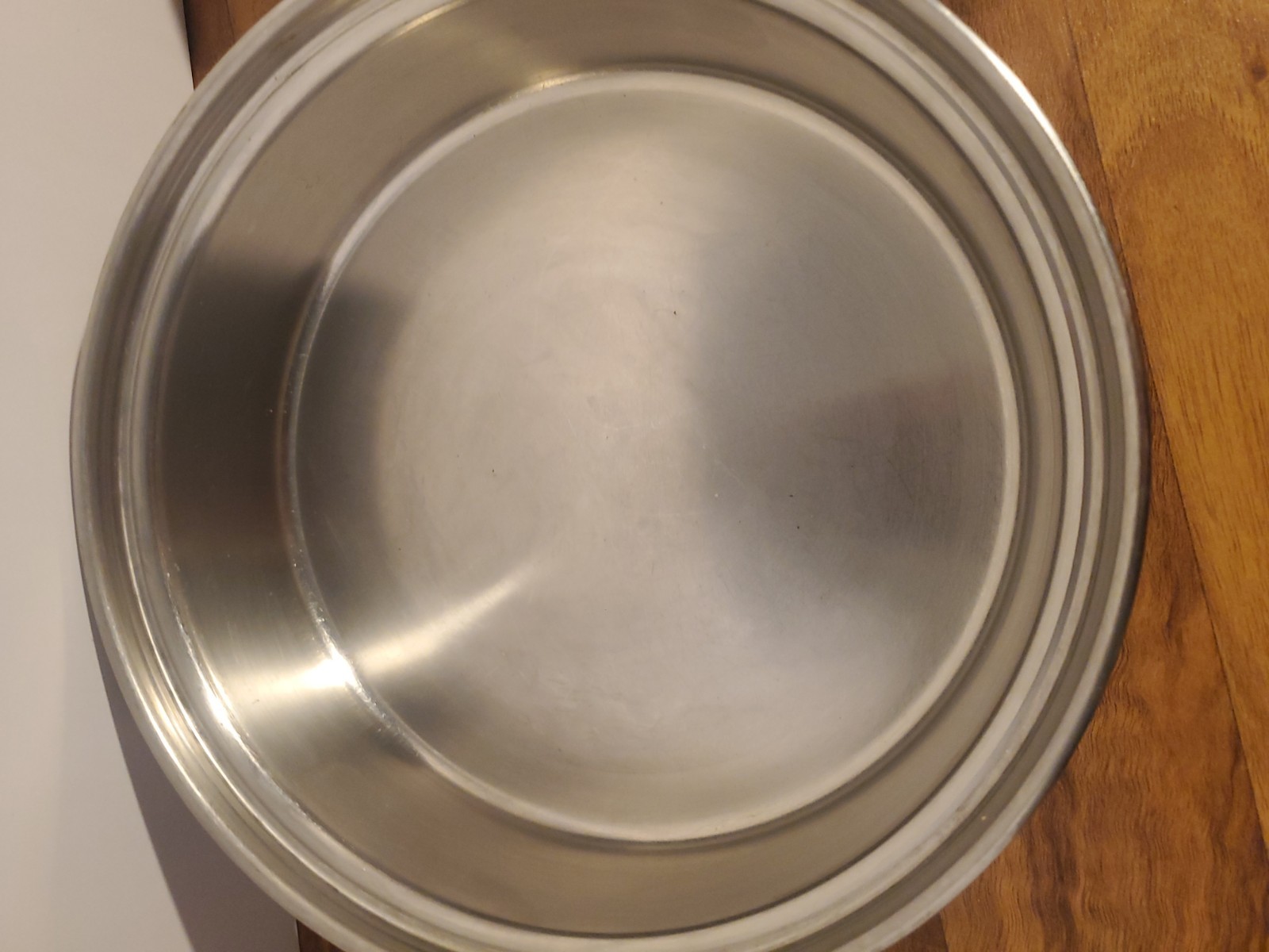 Vintage Colonial Ware Pot Pan 8.5 Inch Stainless Heavy Duty 3 Ply 18-8 USA & Lid