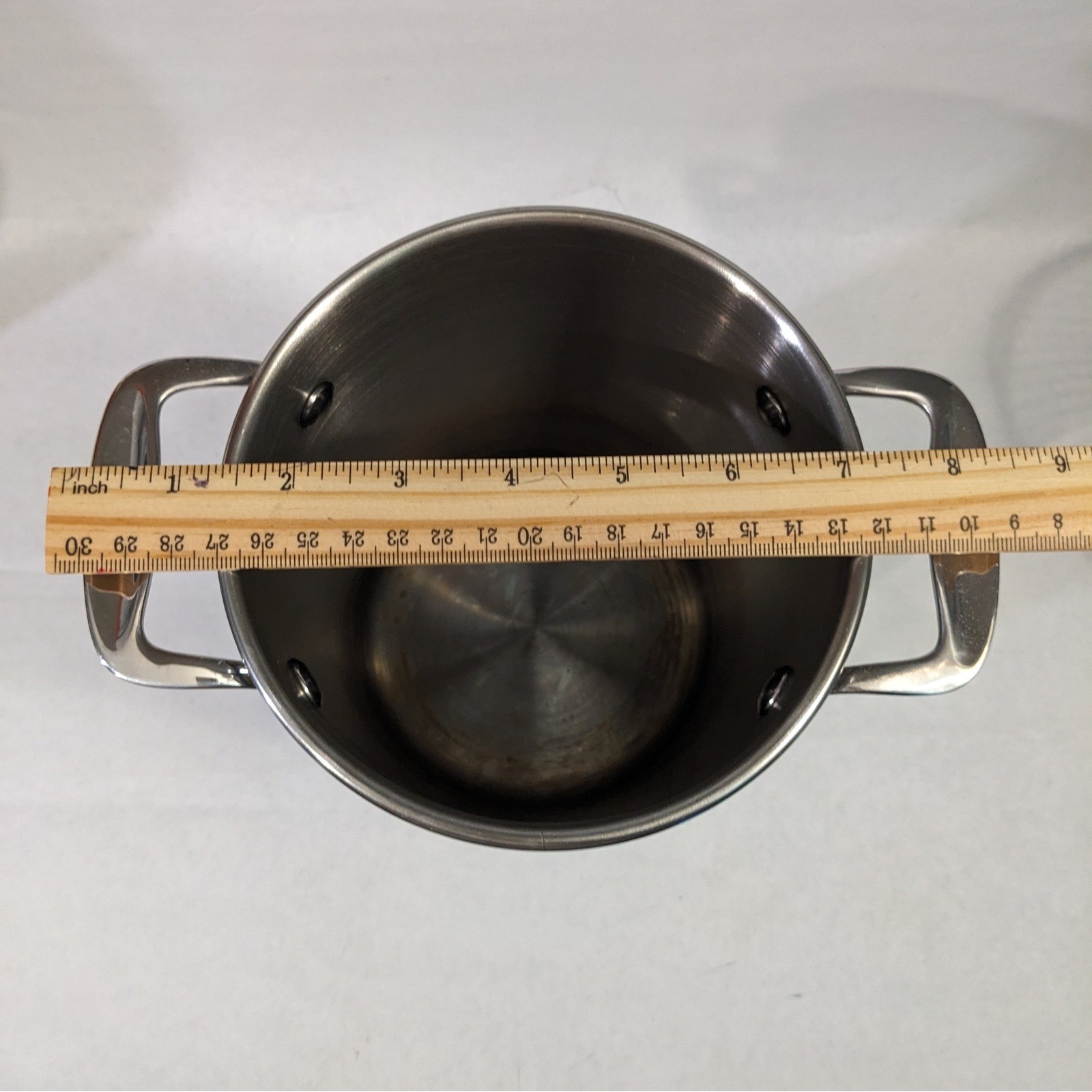 Crate & Barrel Stainless Steel Asparagus Steamer Pot with Basket and Glass Lid