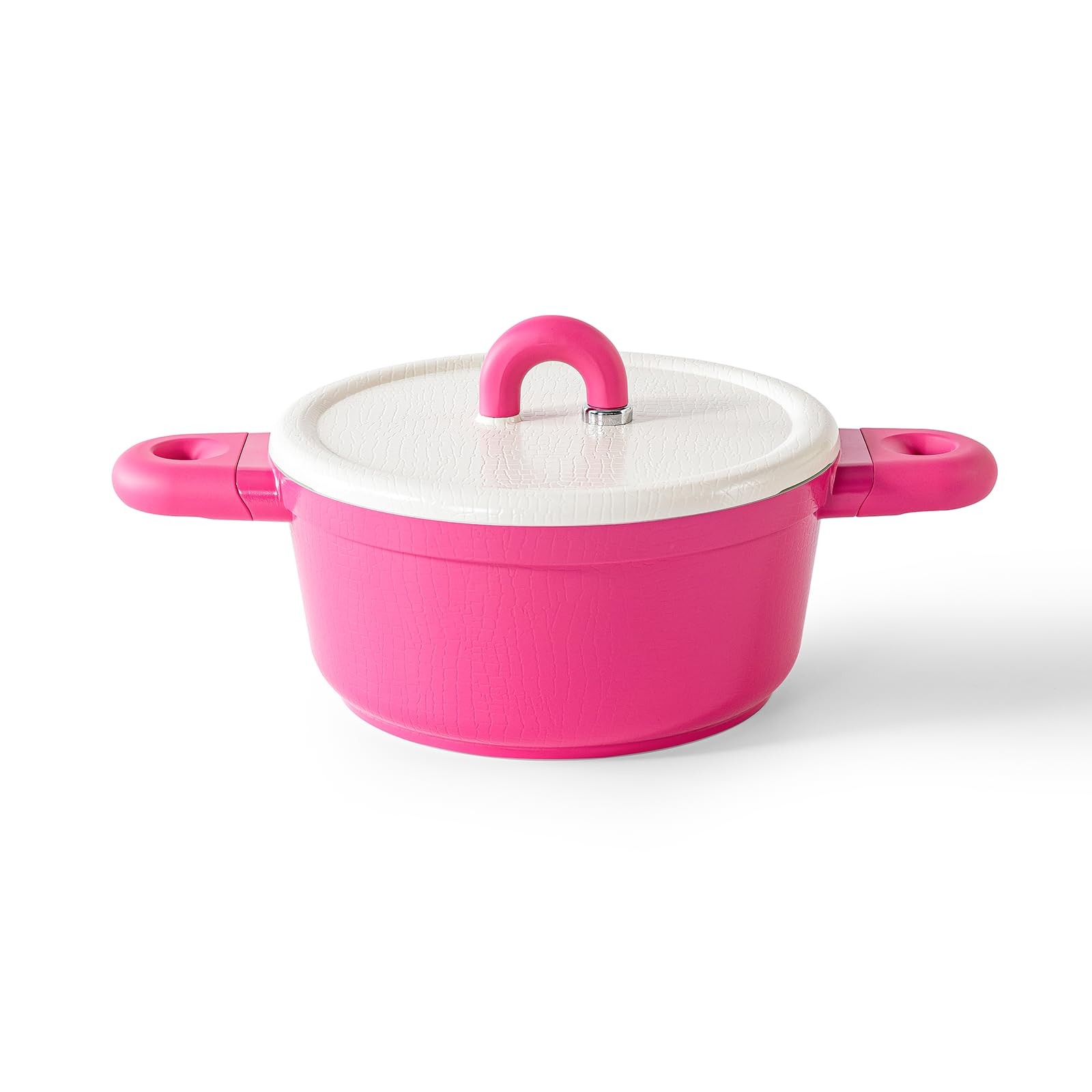 4QT Nonstick Stock Pot with Lid, Ceramic Casserole with Die-cast lid, Non-Kit…
