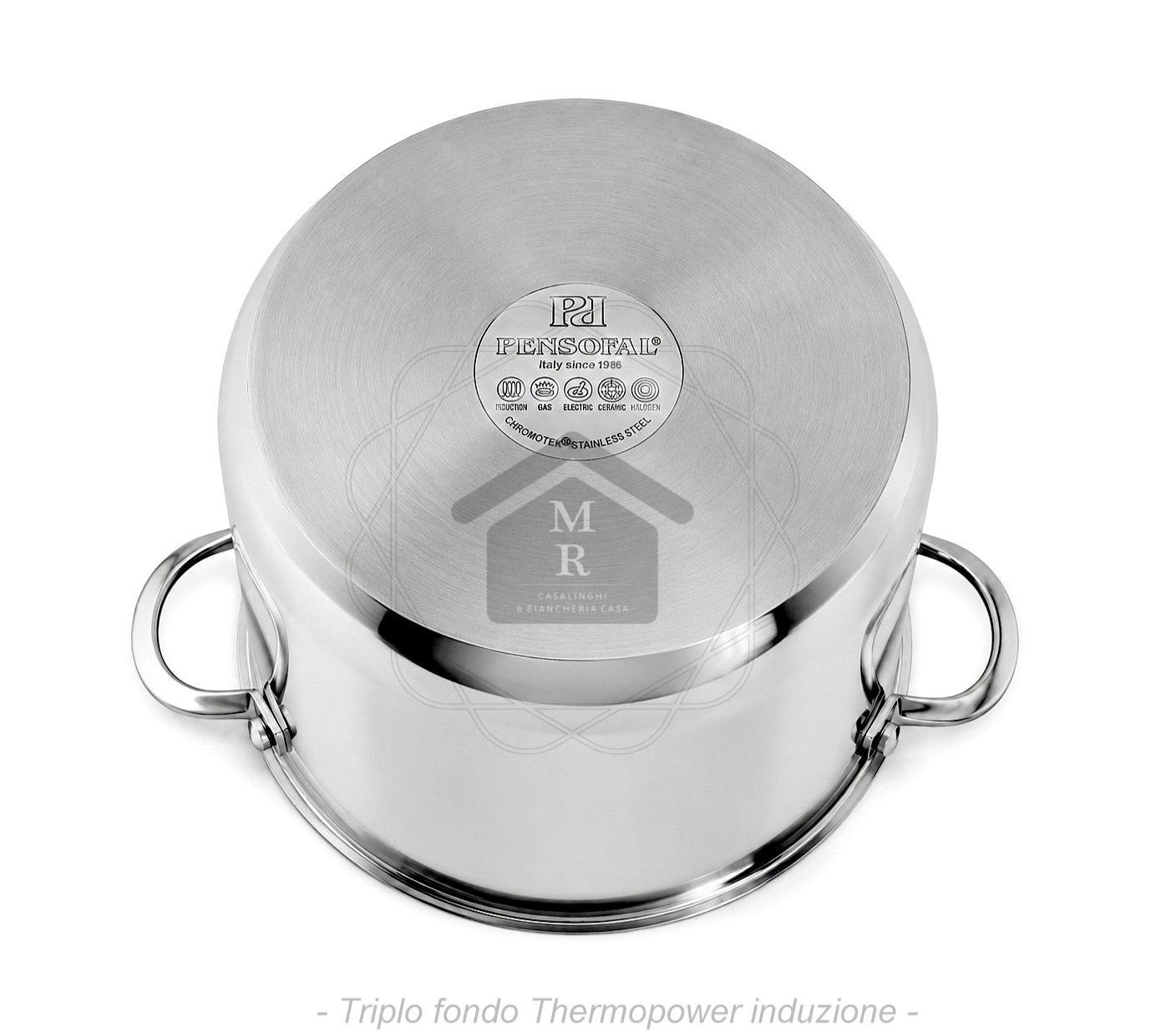 Pasta Pot Pensofal Pasta Drainer Lid Stainless Steel Chromotek Nickel Free