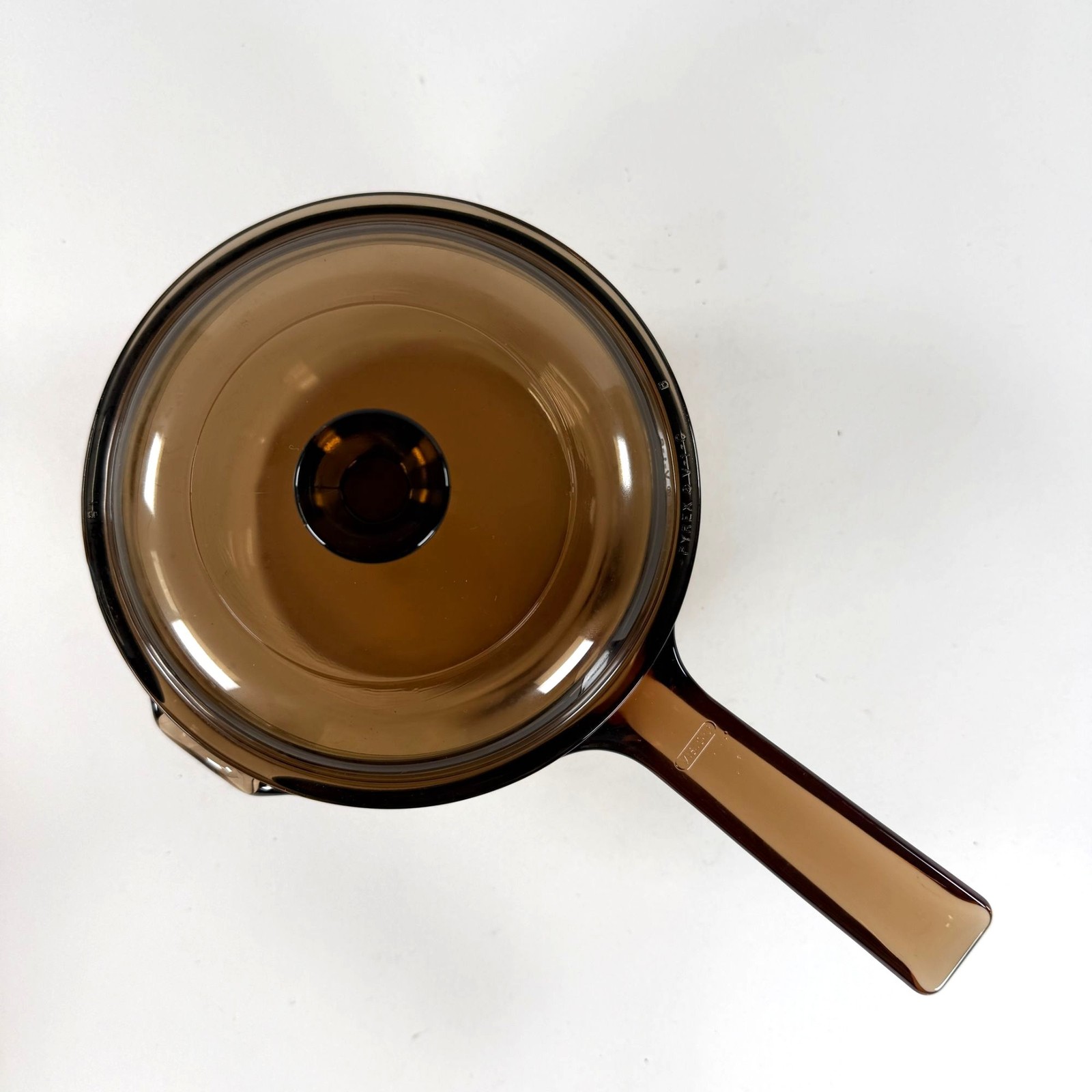 Vision Corning Ware USA 1L Sauce Pan Pot w/Pour Spout Pyrex Lid V1C Vintage